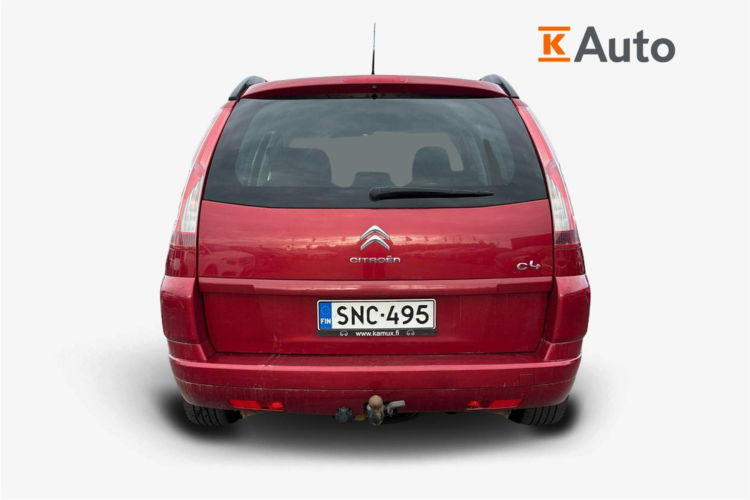 Punainen Citroën Grand C4 Picasso 2012 kuva 3.