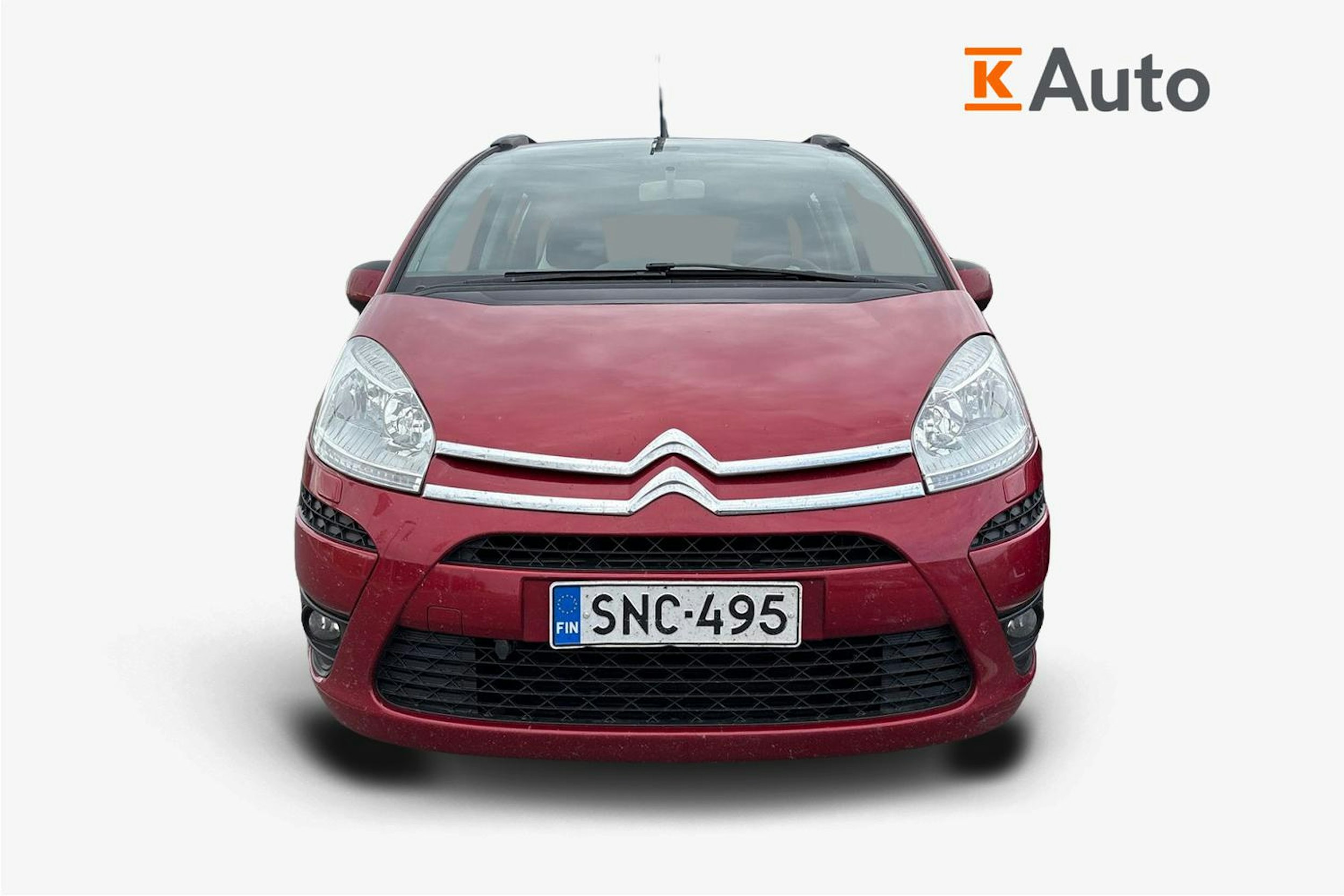 Punainen Citroën Grand C4 Picasso 2012 kuva 4.
