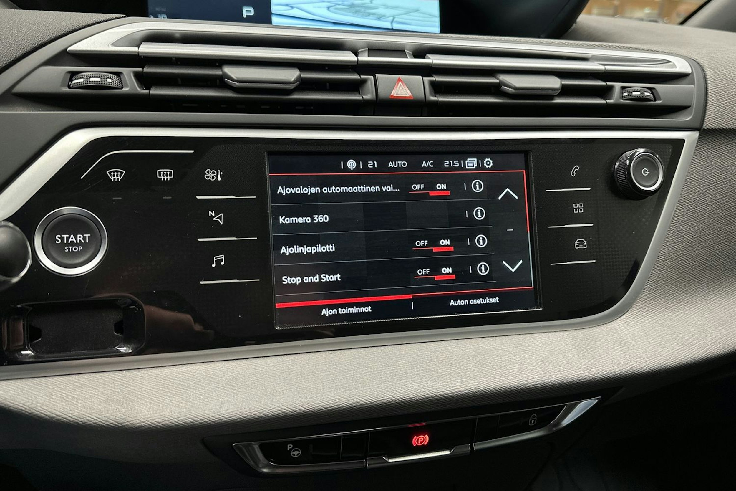 sininen Citroën Grand C4 Spacetourer 2021 kuva 21.