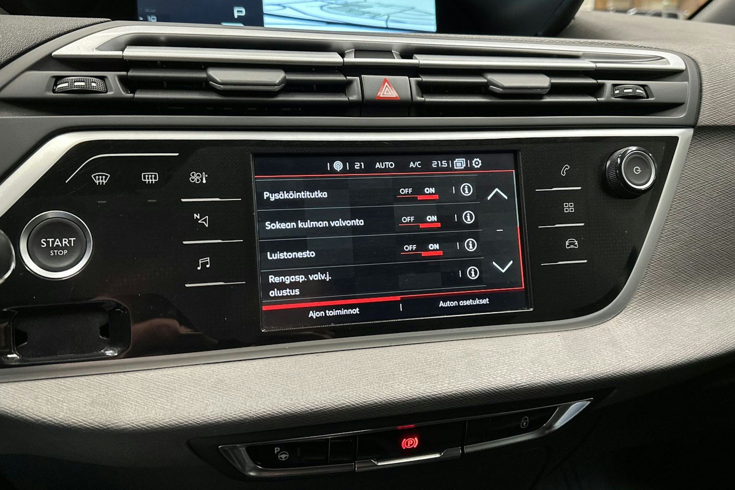 sininen Citroën Grand C4 Spacetourer 2021 kuva 22.