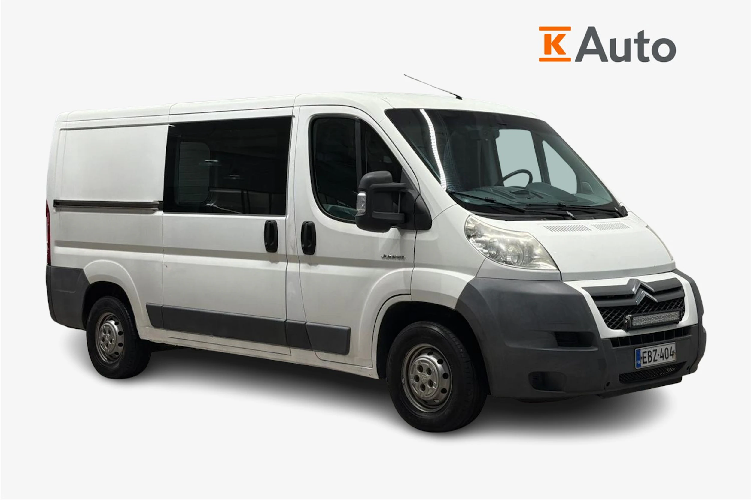 Valkoinen Citroën Jumper 2009 kuva 1.