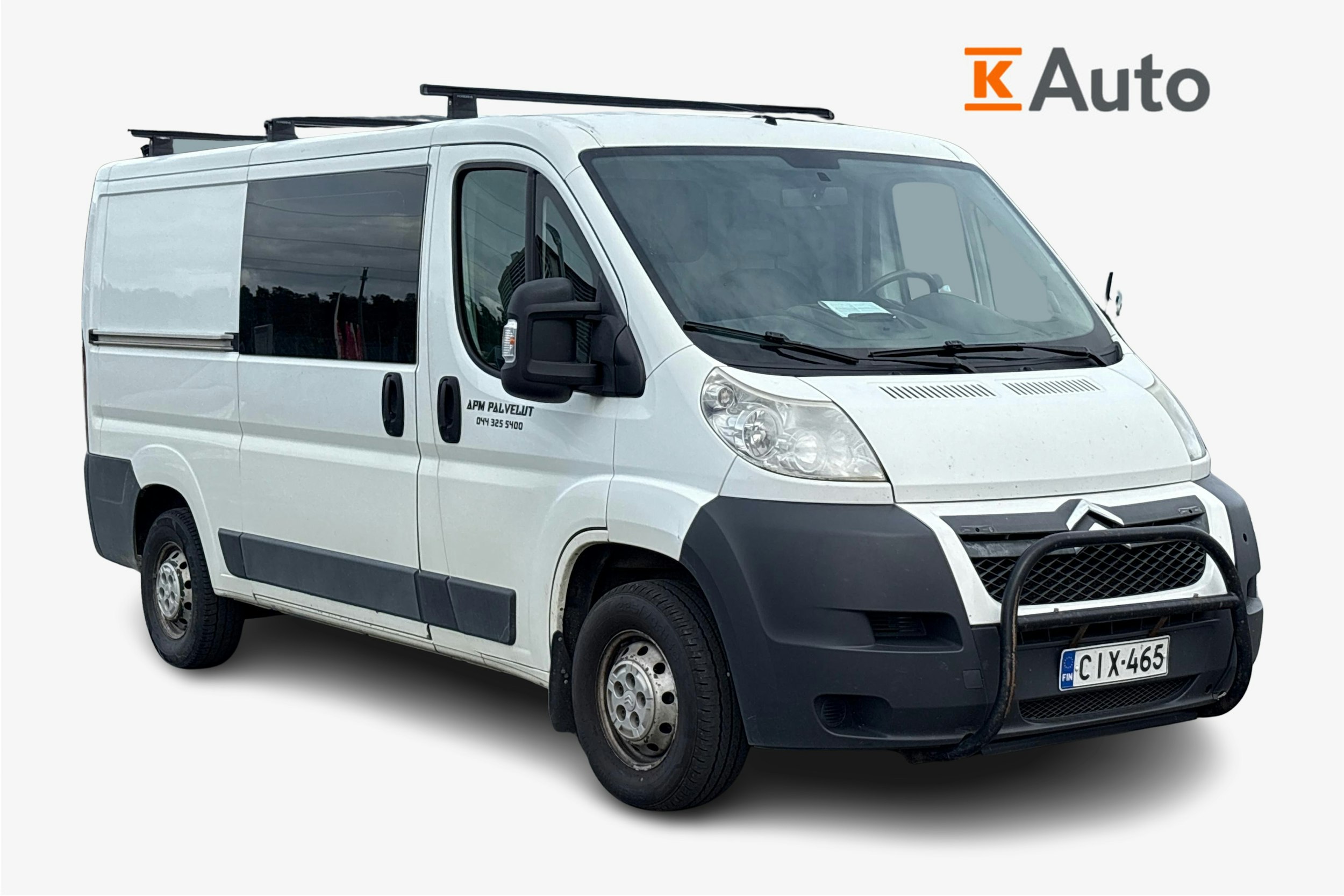 valkoinen Citroën Jumper 2012 kuva 1.