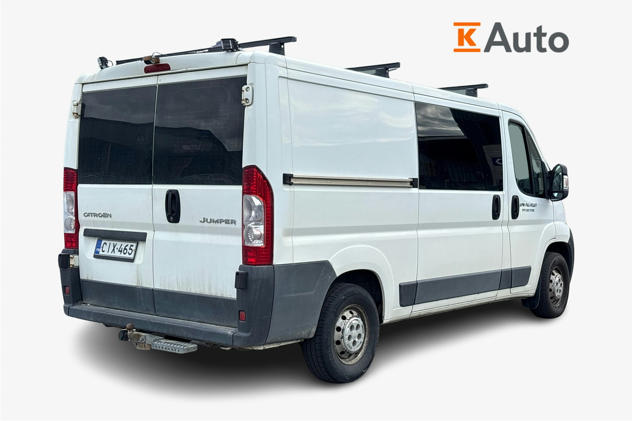 valkoinen Citroën Jumper 2012 kuva 2.
