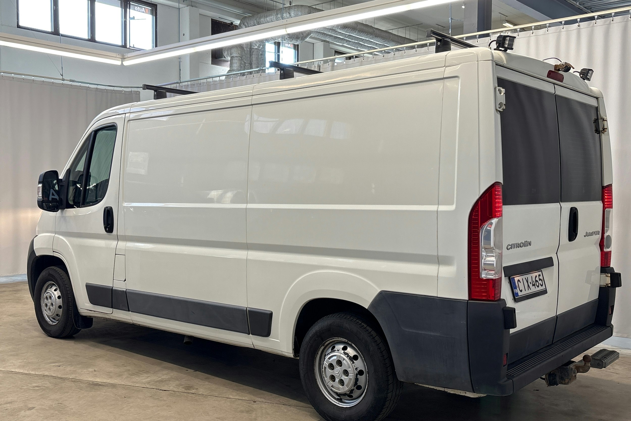 valkoinen Citroën Jumper 2012 kuva 11.