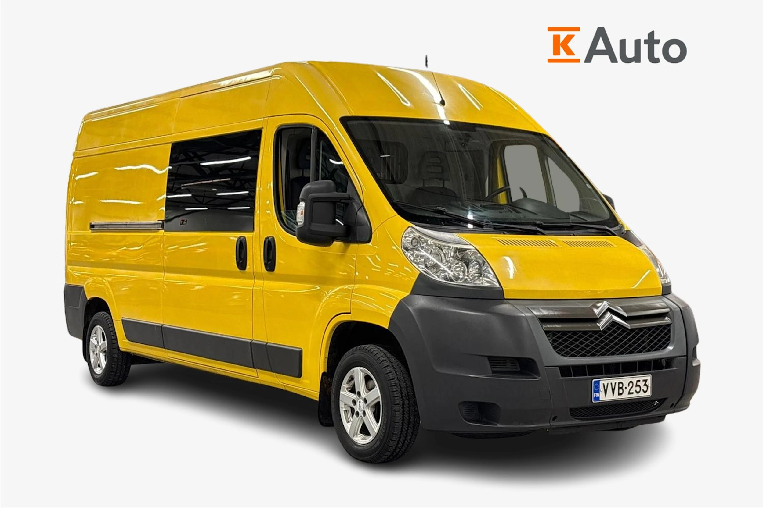 keltainen Citroën Jumper 2013 kuva 1.