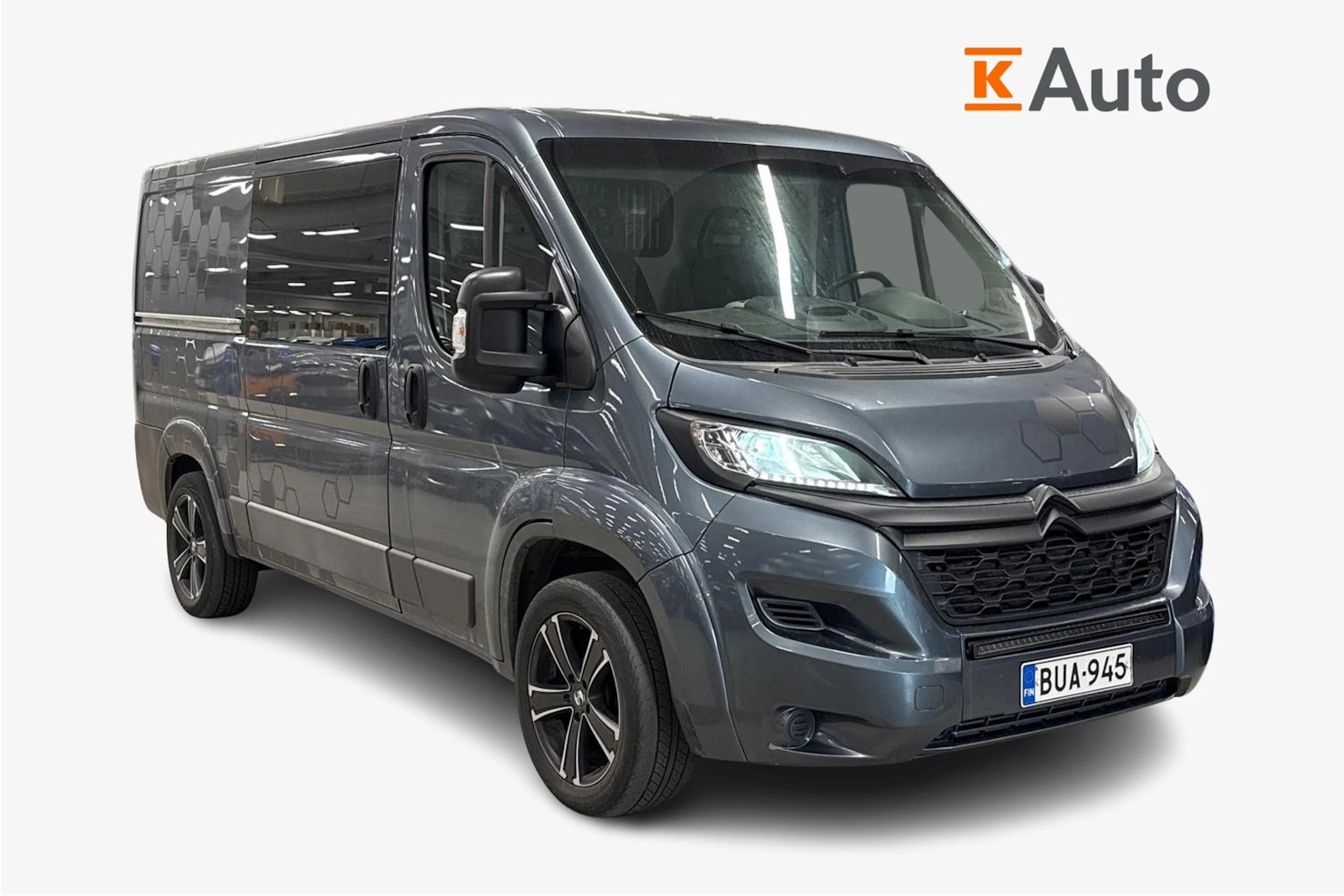 harmaa Citroën Jumper 2017 kuva 1.