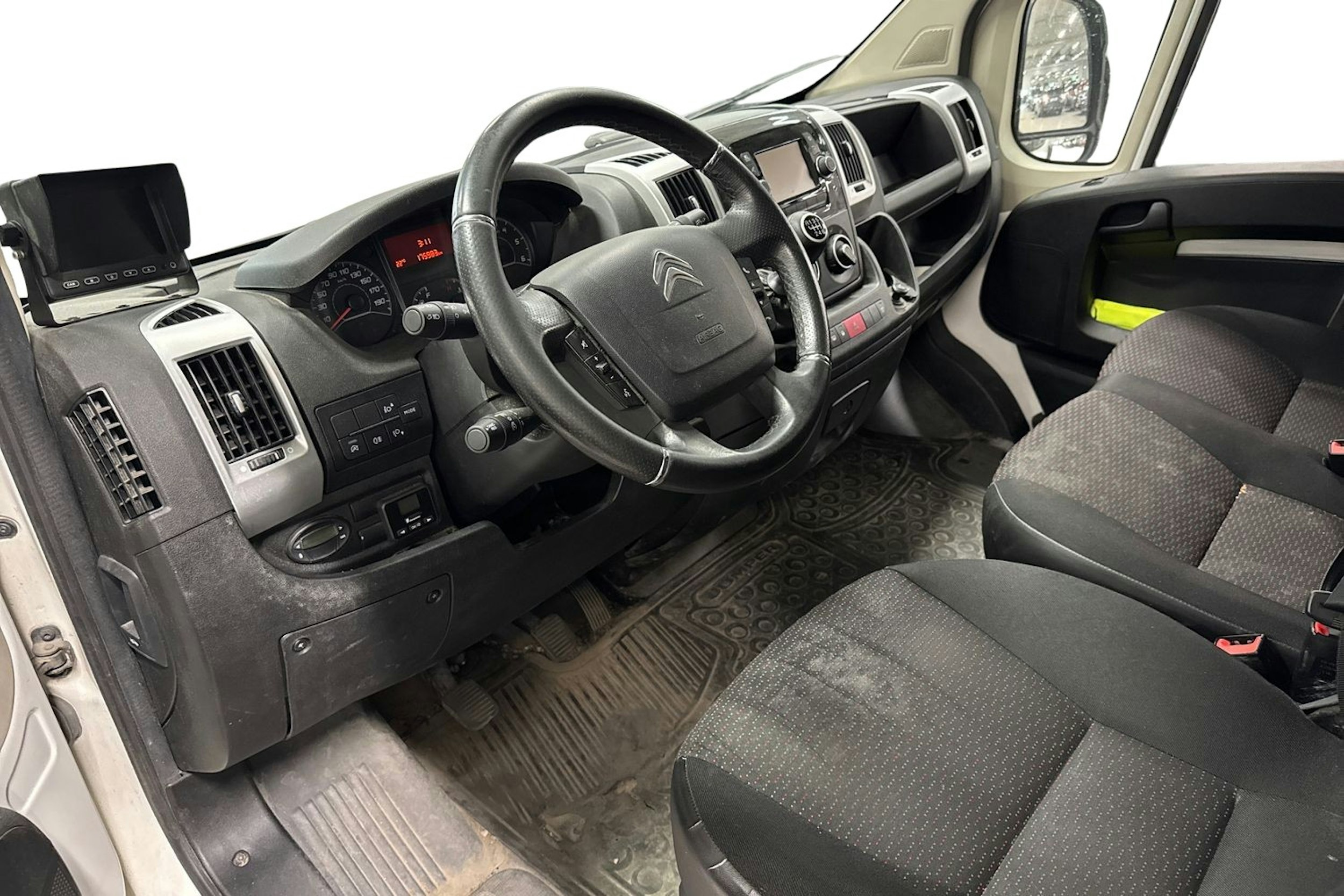 Valkoinen Citroën Jumper 2020 kuva 3.