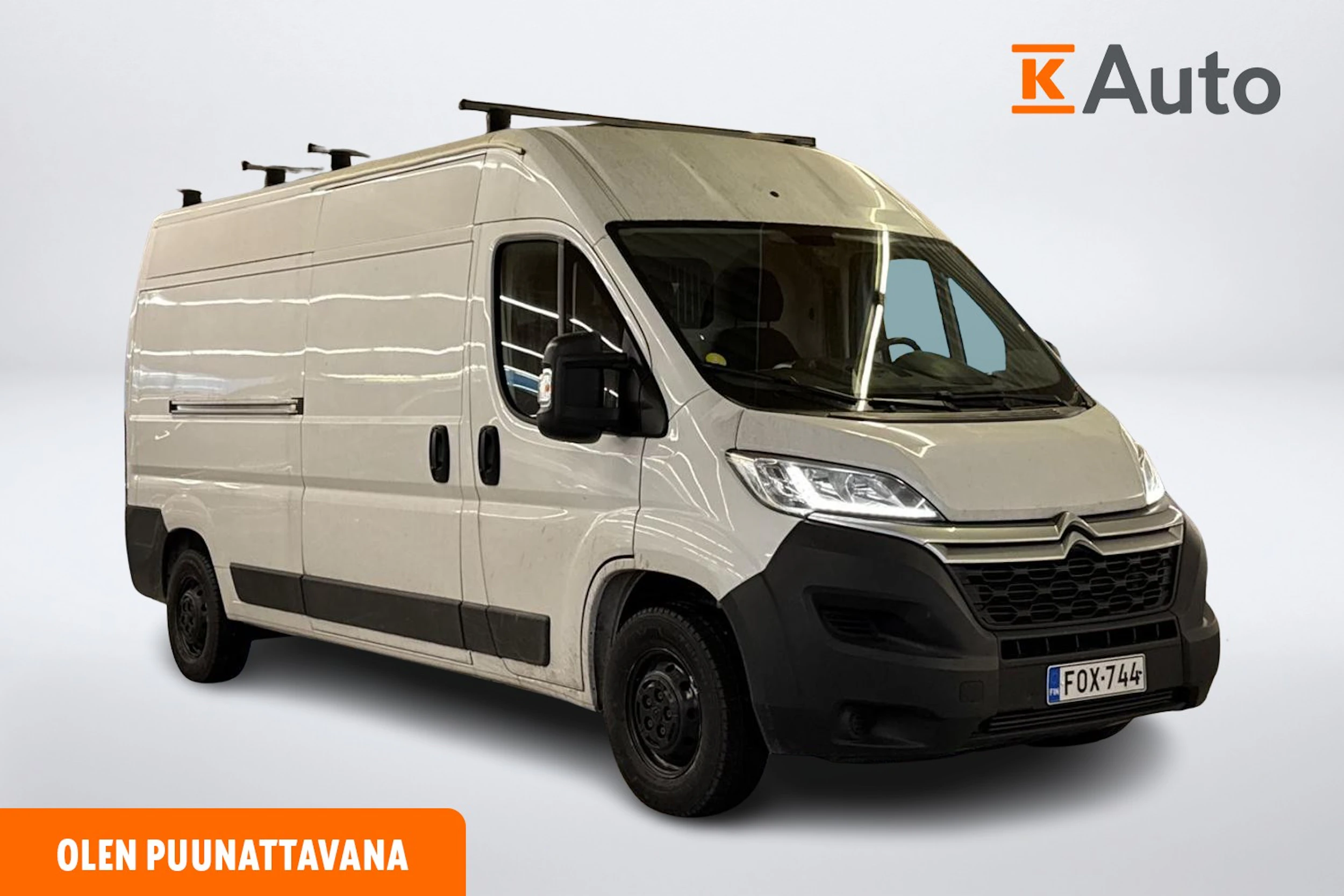 valkoinen Citroën Jumper 2022 kuva 1.