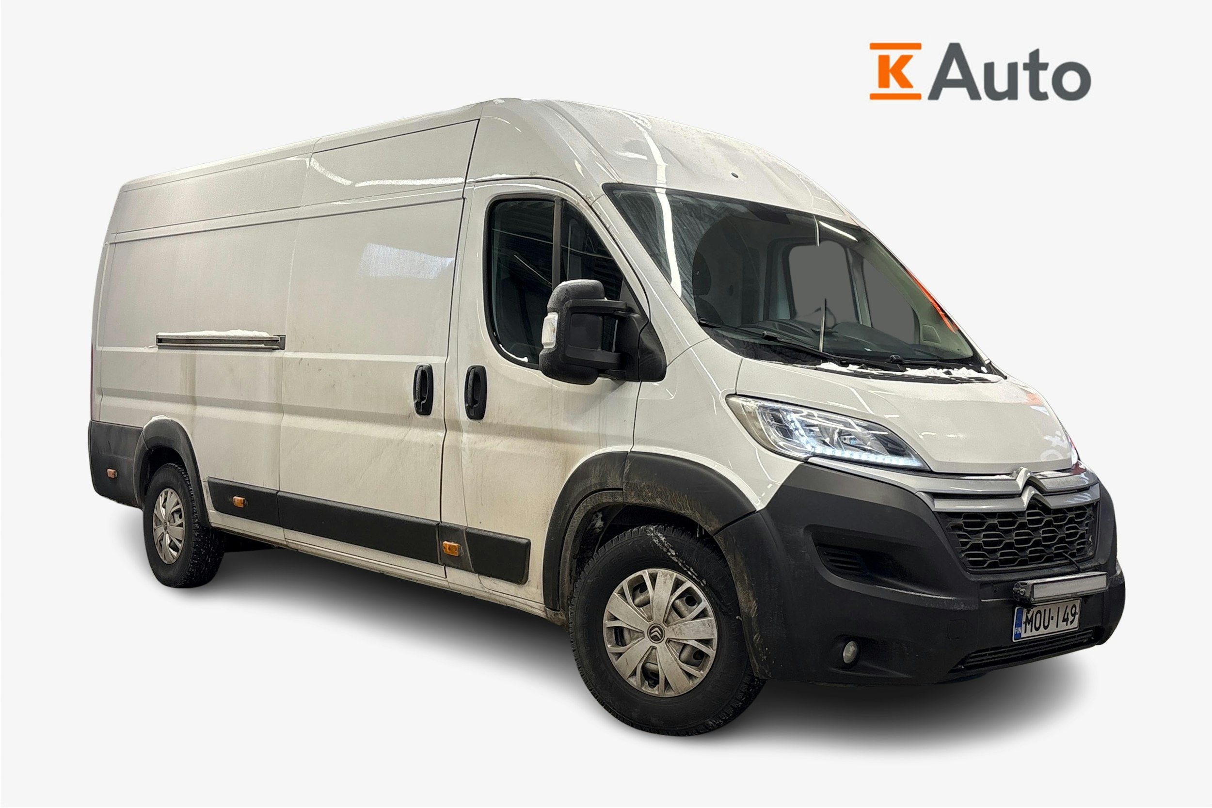 valkoinen Citroën Jumper 2022 kuva 1.