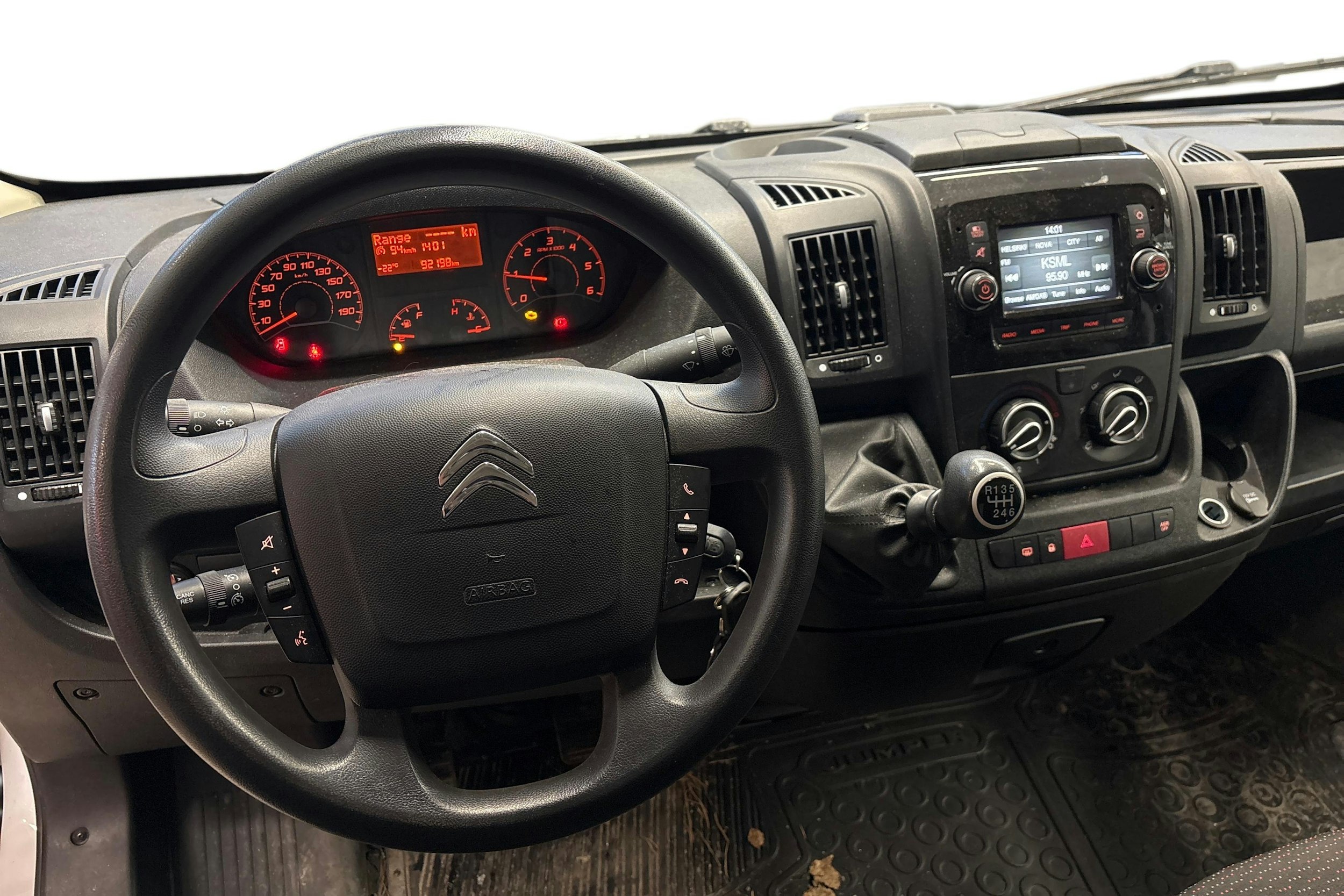 valkoinen Citroën Jumper 2022 kuva 11.