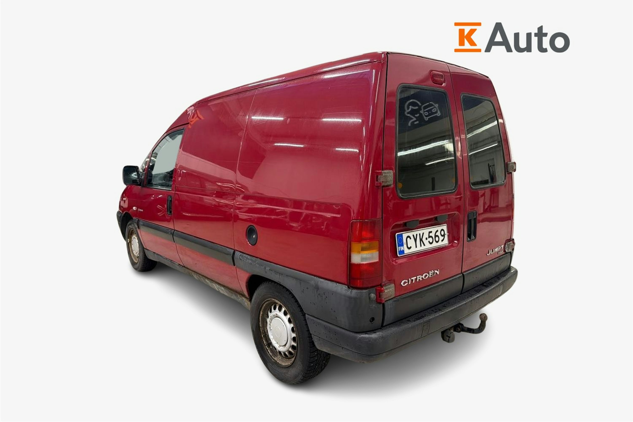 punainen Citroën Jumpy 2005 kuva 2.