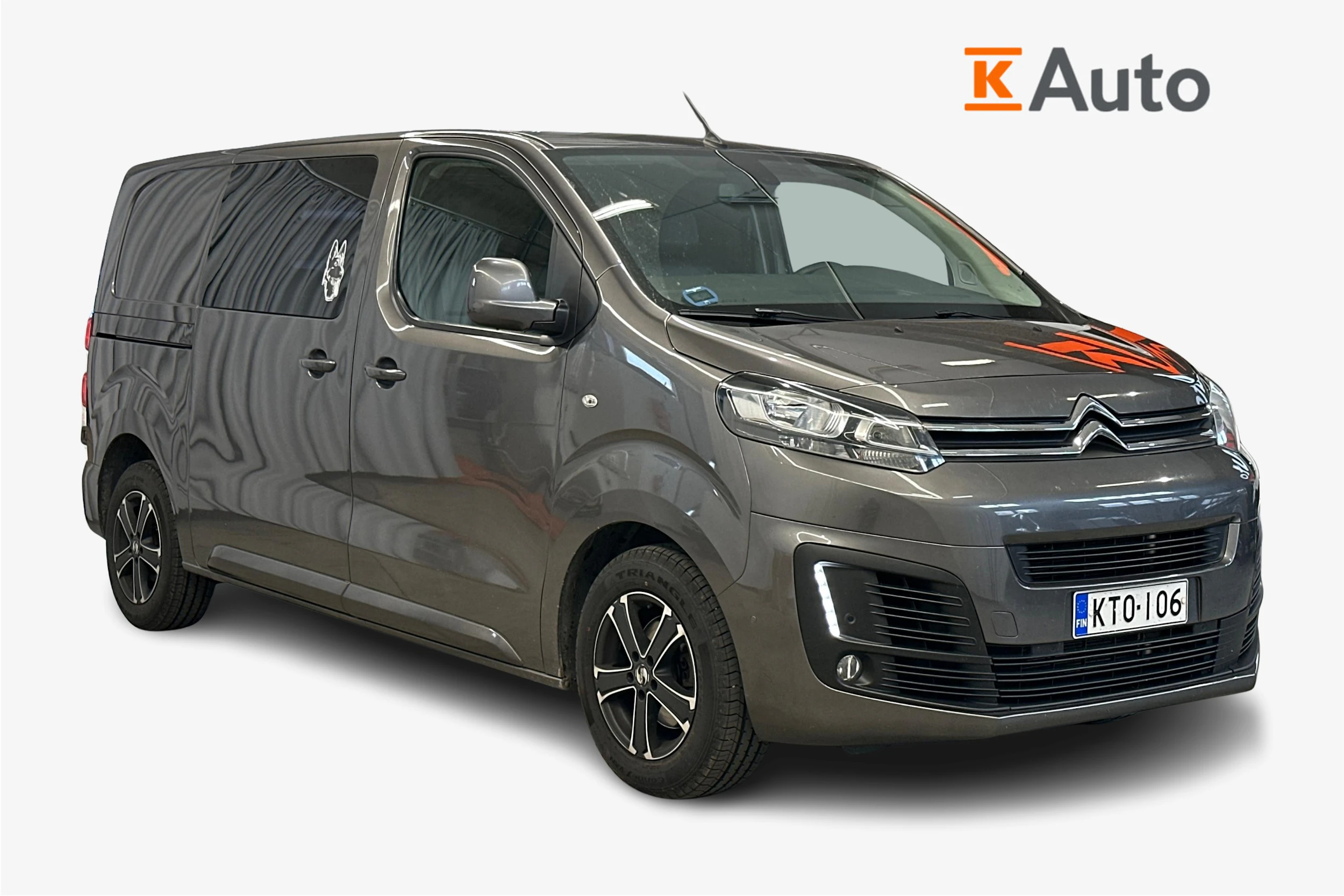 harmaa Citroën Jumpy 2018 kuva 1.