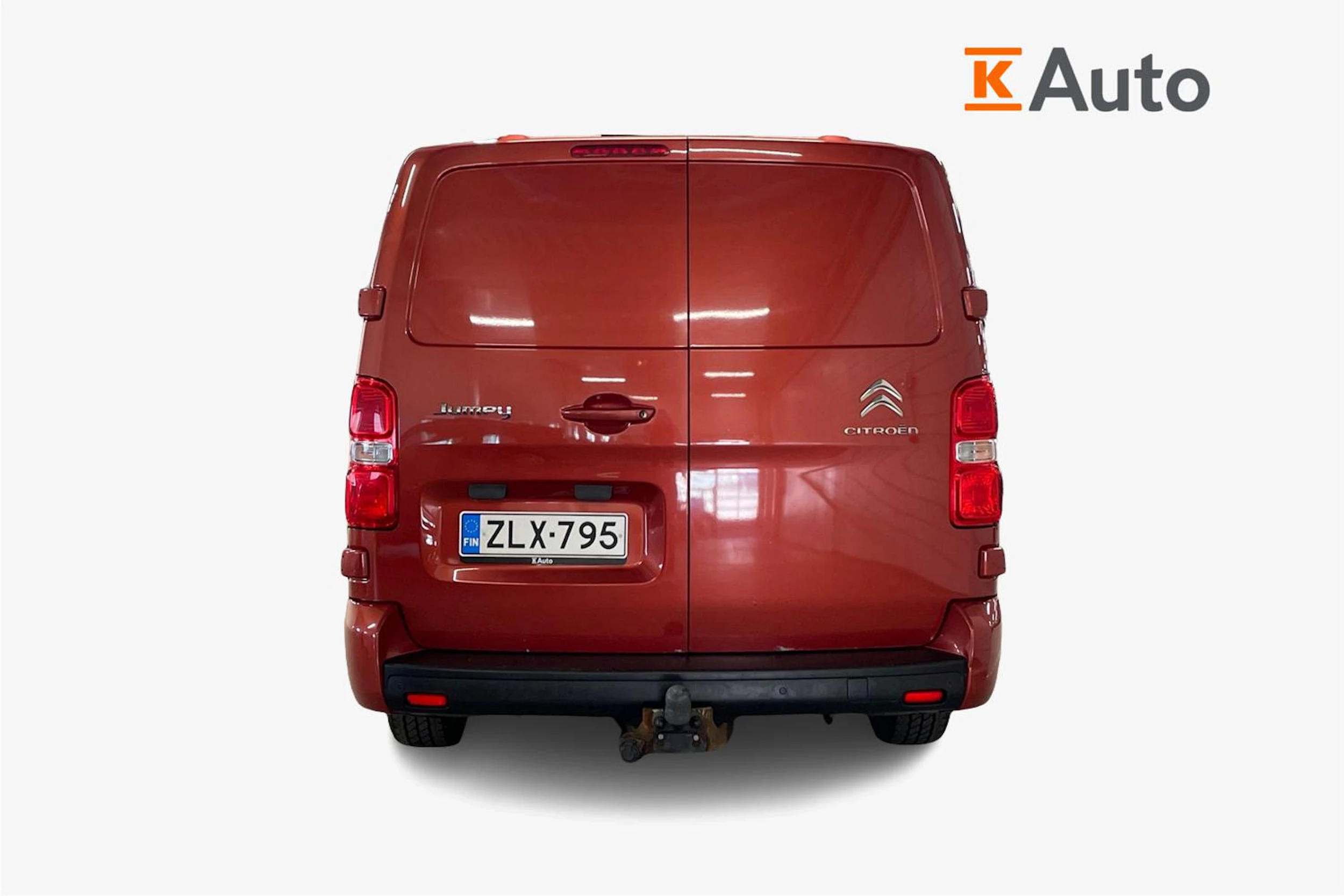 punainen Citroën Jumpy 2018 kuva 4.