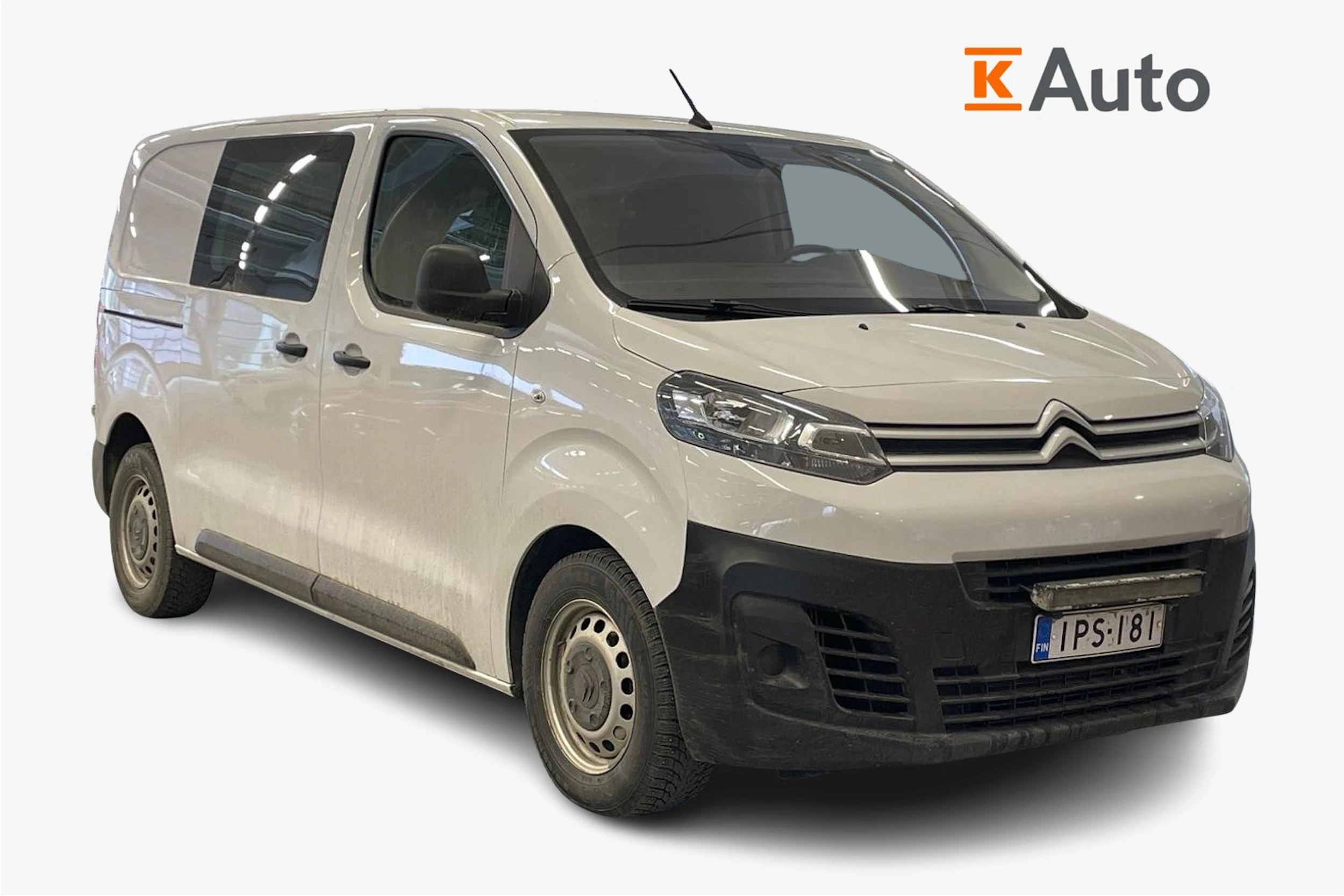 Valkoinen Citroën Jumpy 2022 kuva 1.