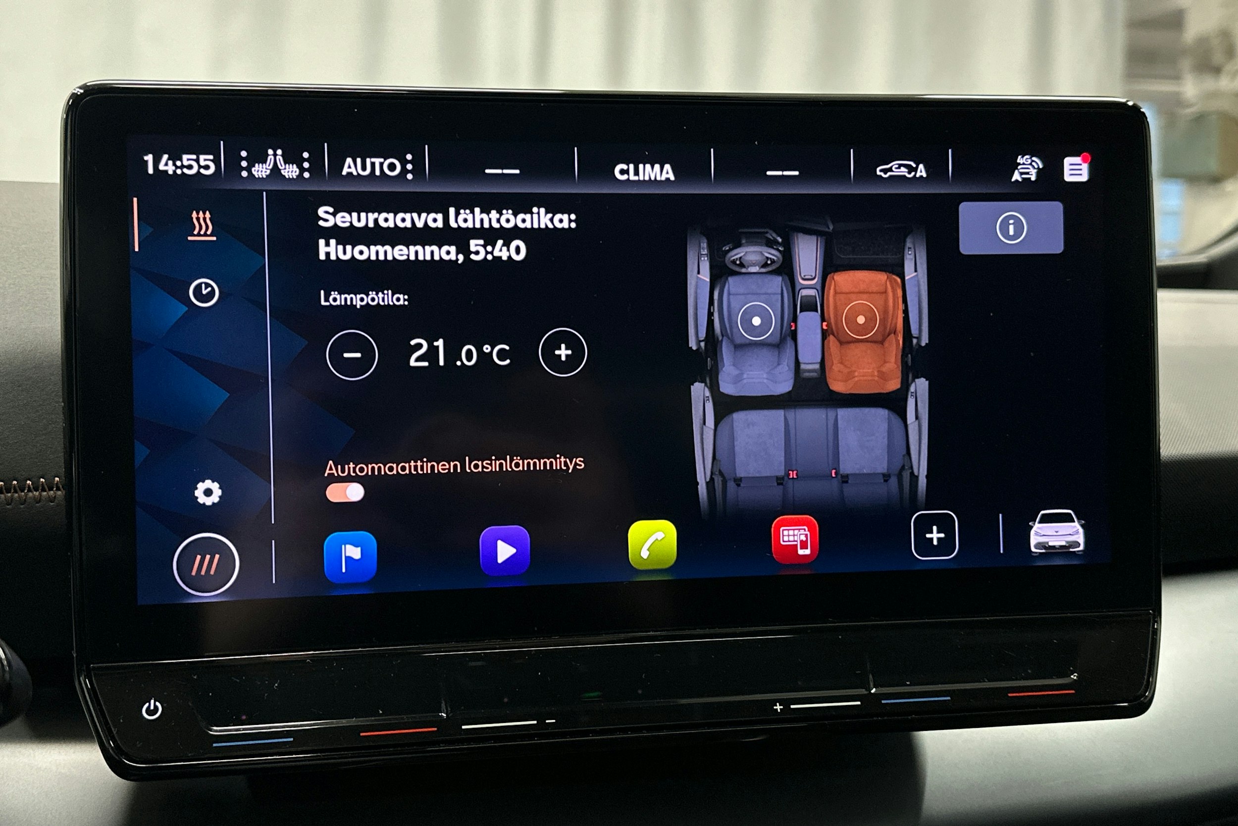 harmaa CUPRA Born 2022 kuva 22.