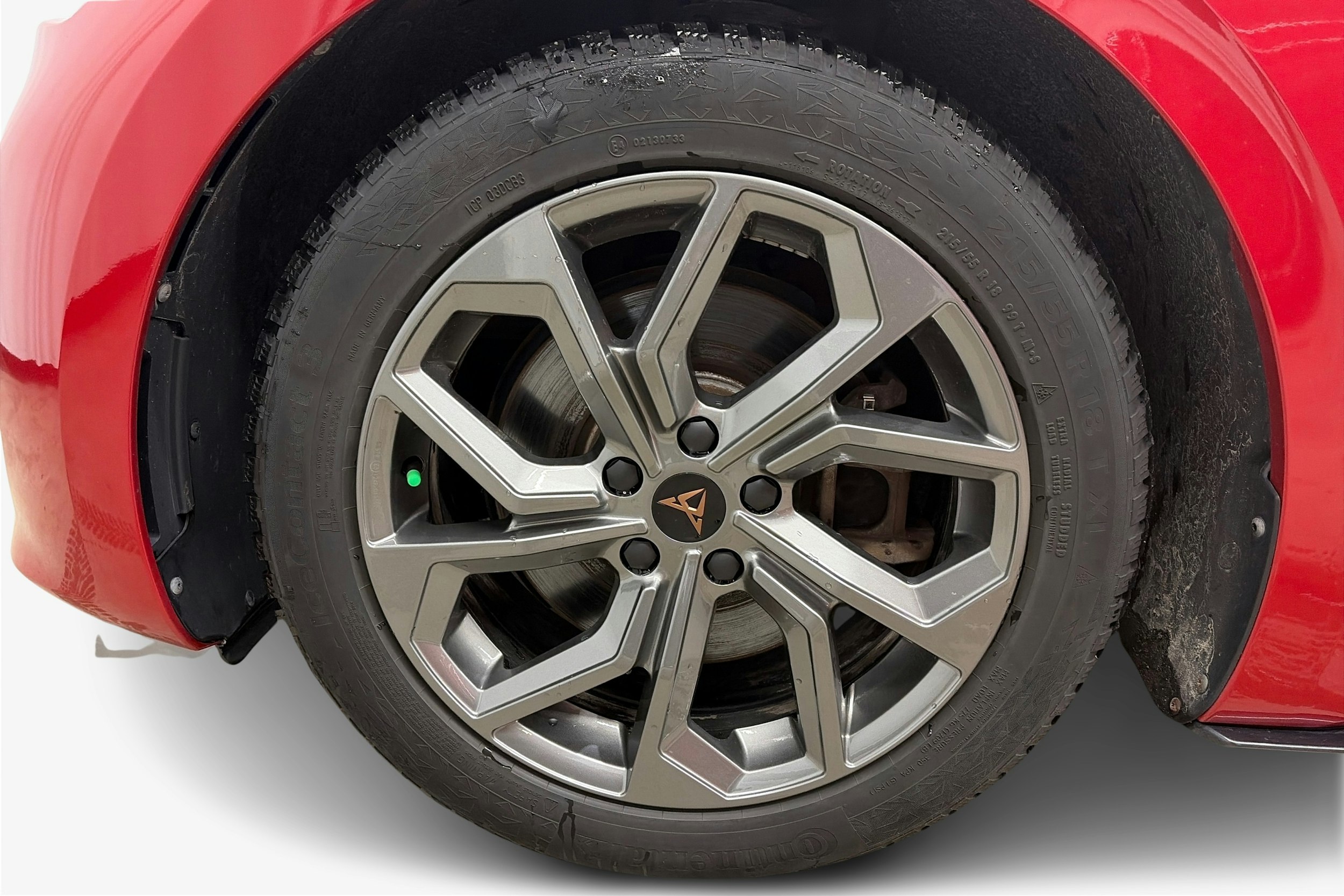 punainen CUPRA Born 2022 kuva 9.