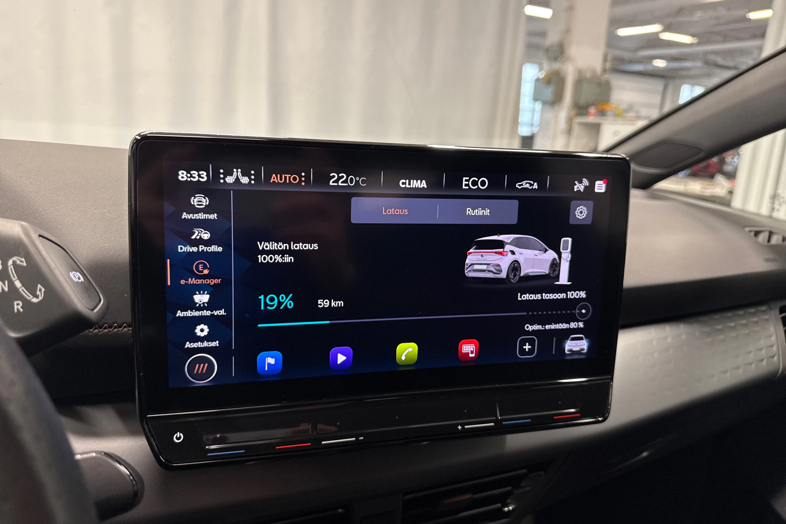 harmaa CUPRA Born 2023 kuva 31.