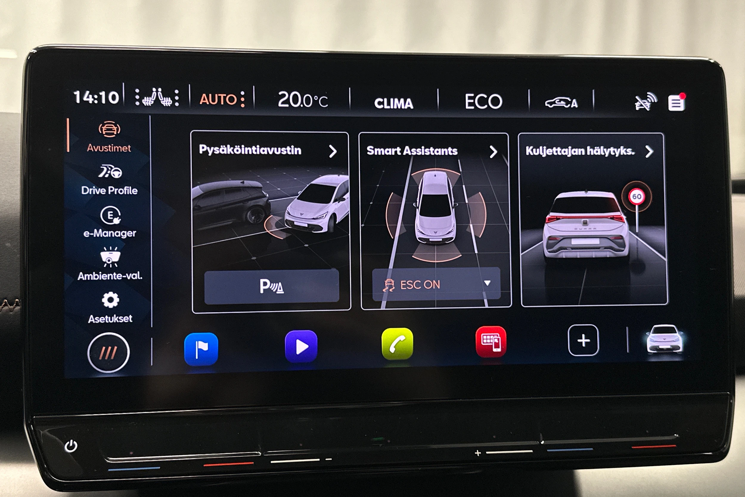 sininen CUPRA Born 2023 kuva 27.