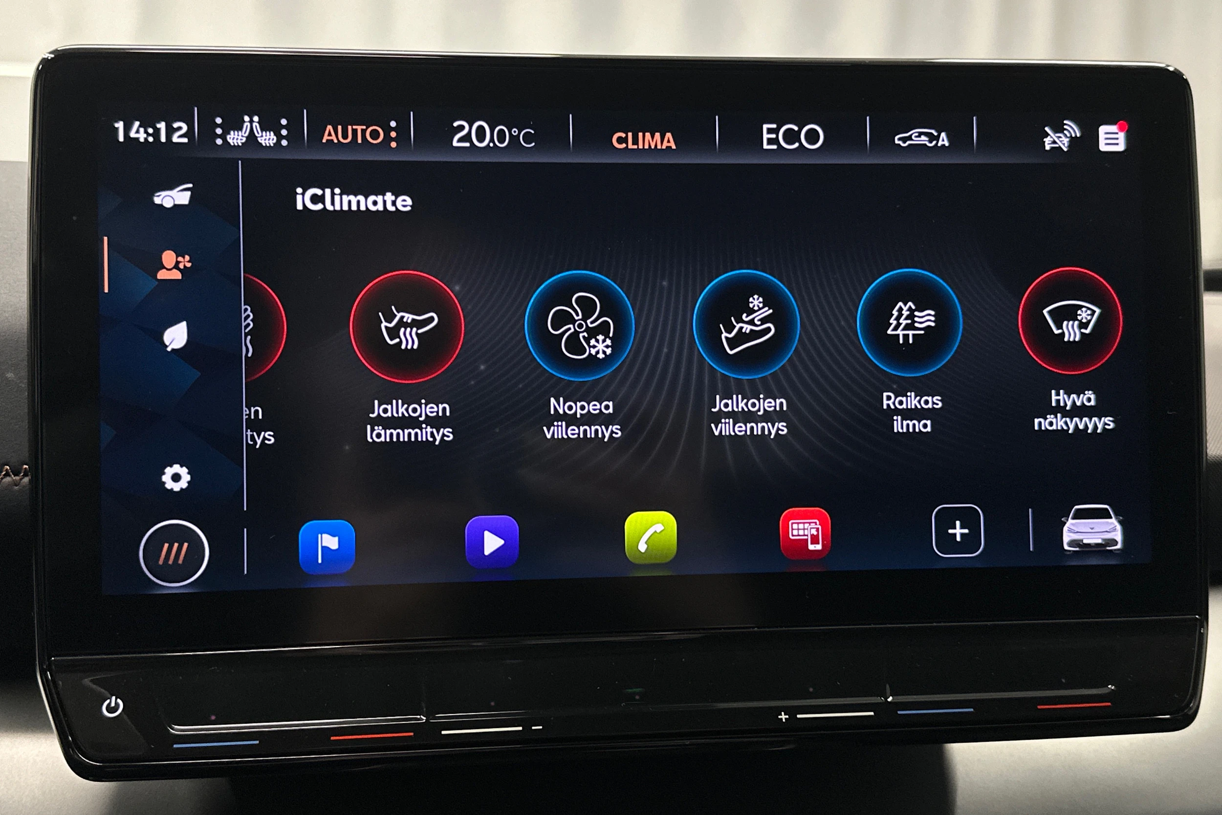 sininen CUPRA Born 2023 kuva 35.