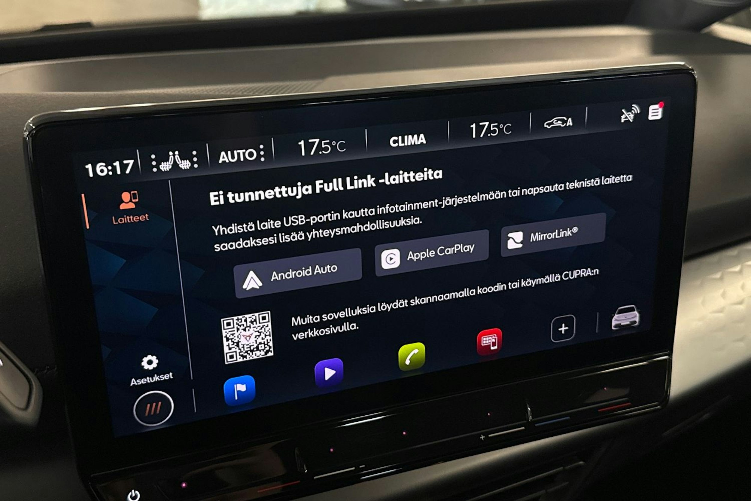 harmaa CUPRA Born 2023 kuva 13.