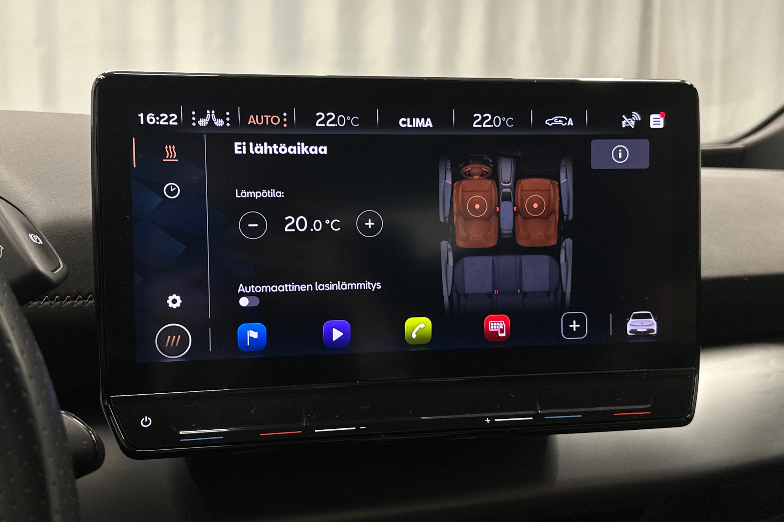 punainen CUPRA Born 2024 kuva 22.