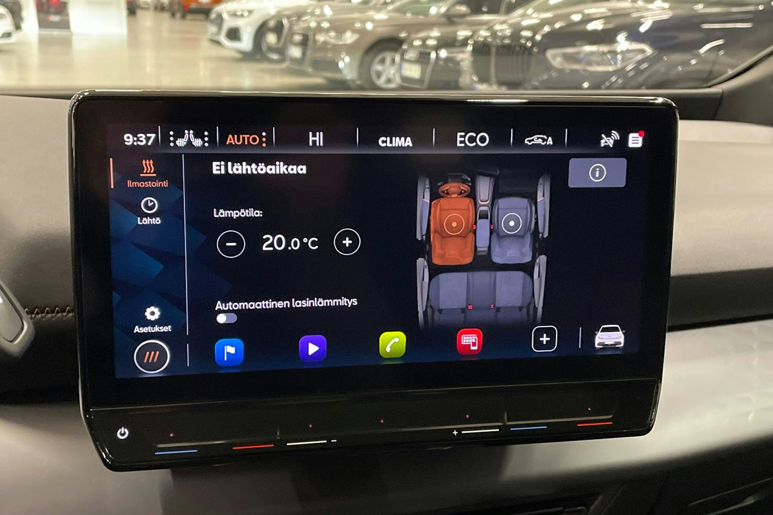 harmaa CUPRA Born 2024 kuva 30.