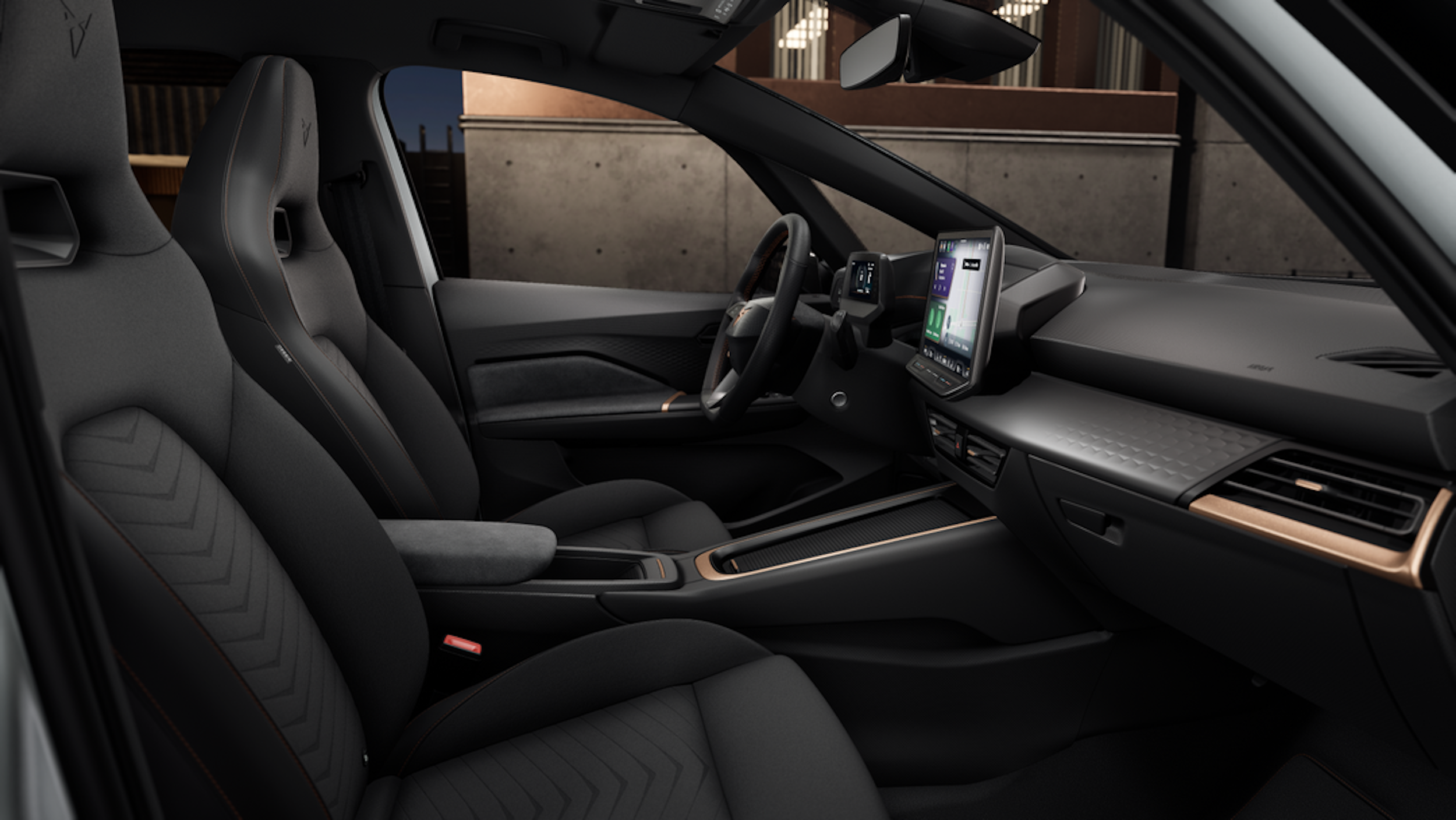 Glacial white CUPRA Born 2025 kuva 8.