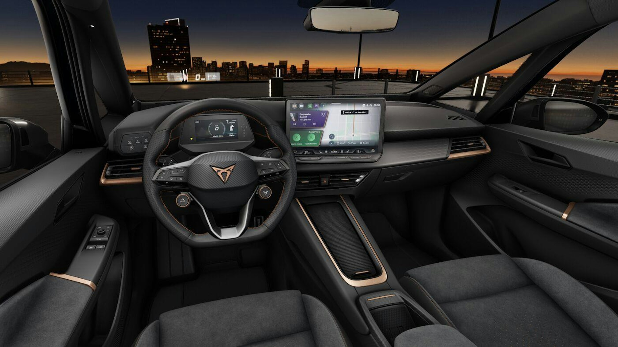 sininen CUPRA Born 2025 kuva 7.