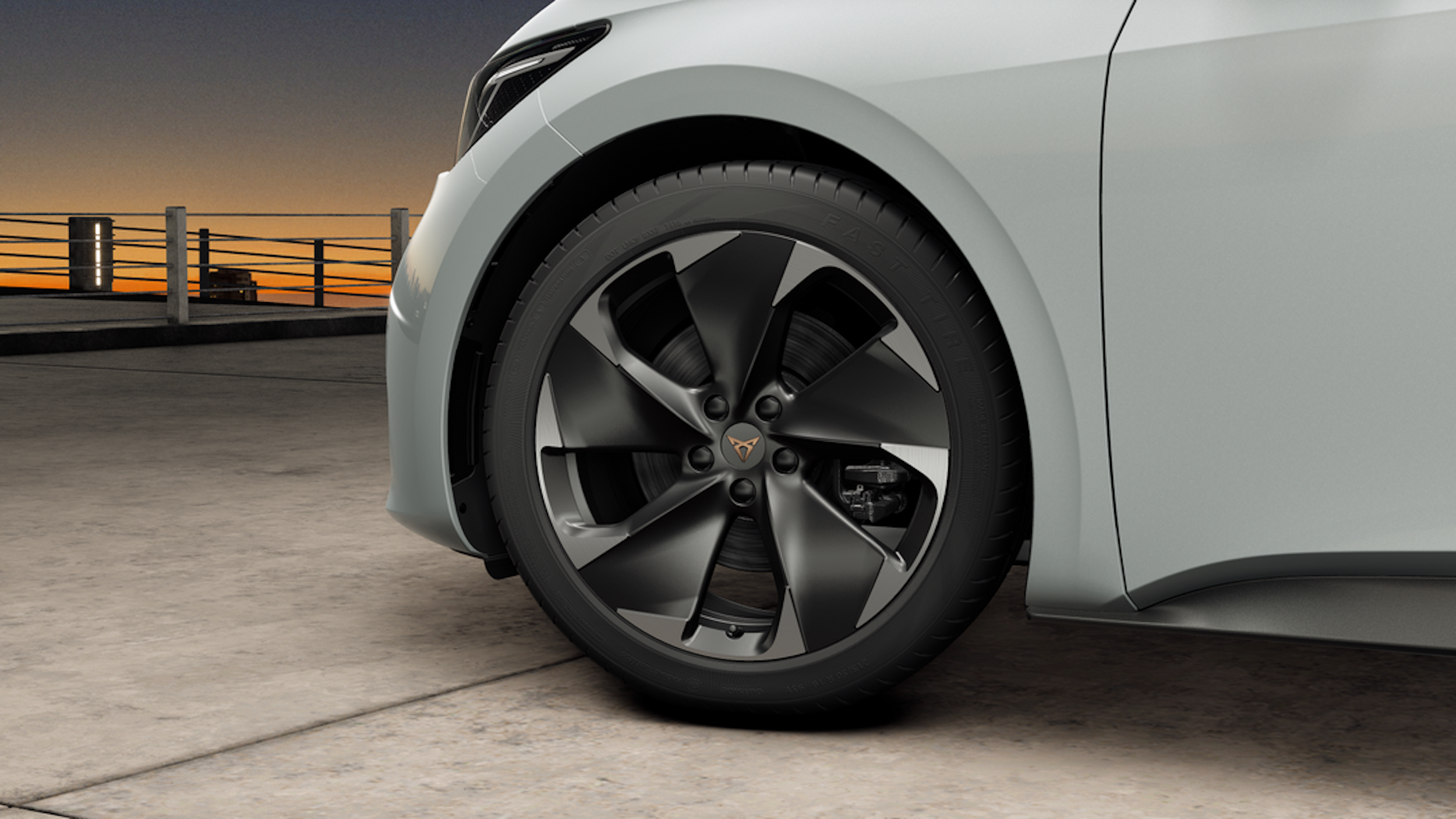 Glacial white CUPRA Born 2026 kuva 6.