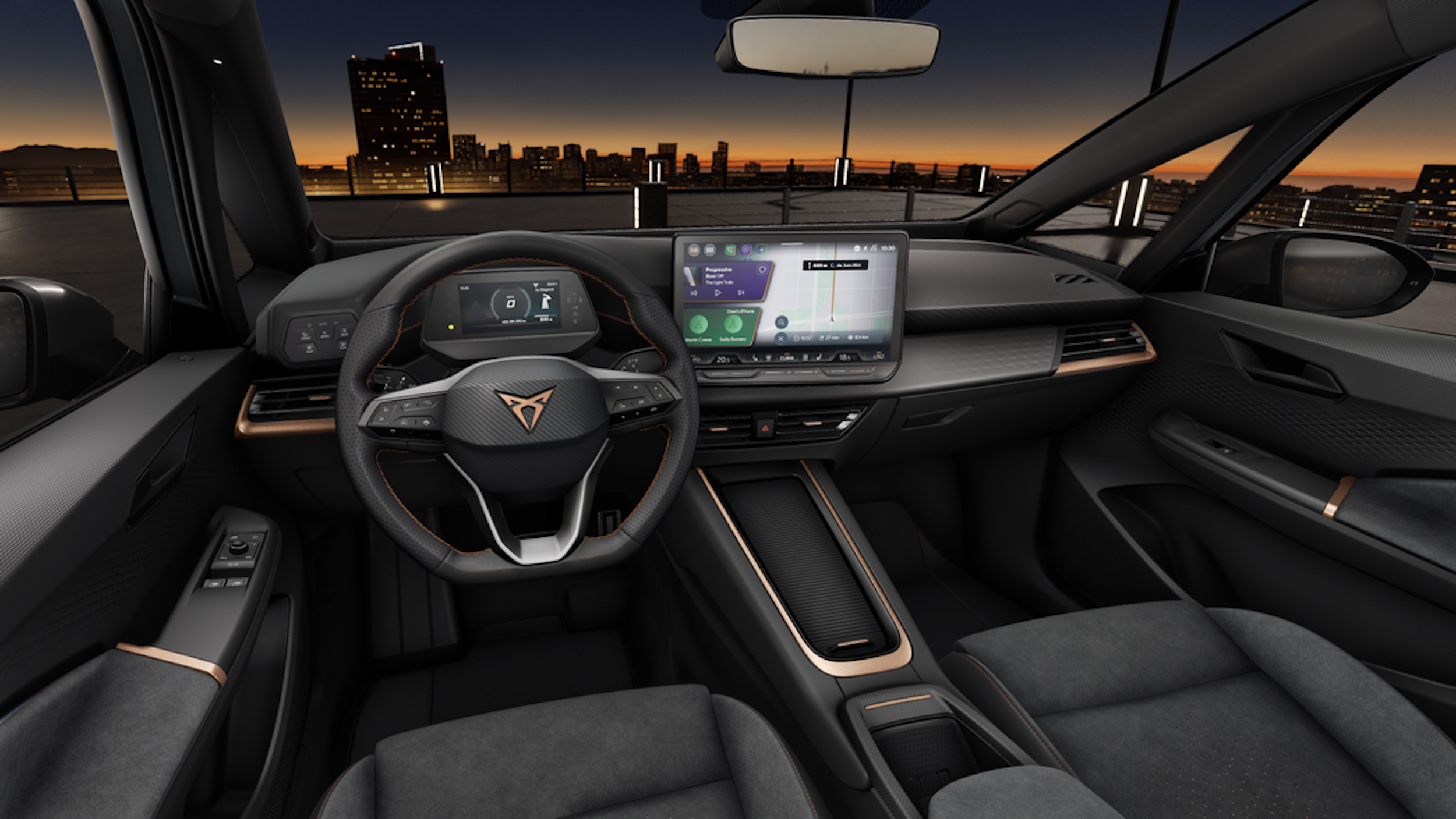 Glacial white CUPRA Born 2026 kuva 7.