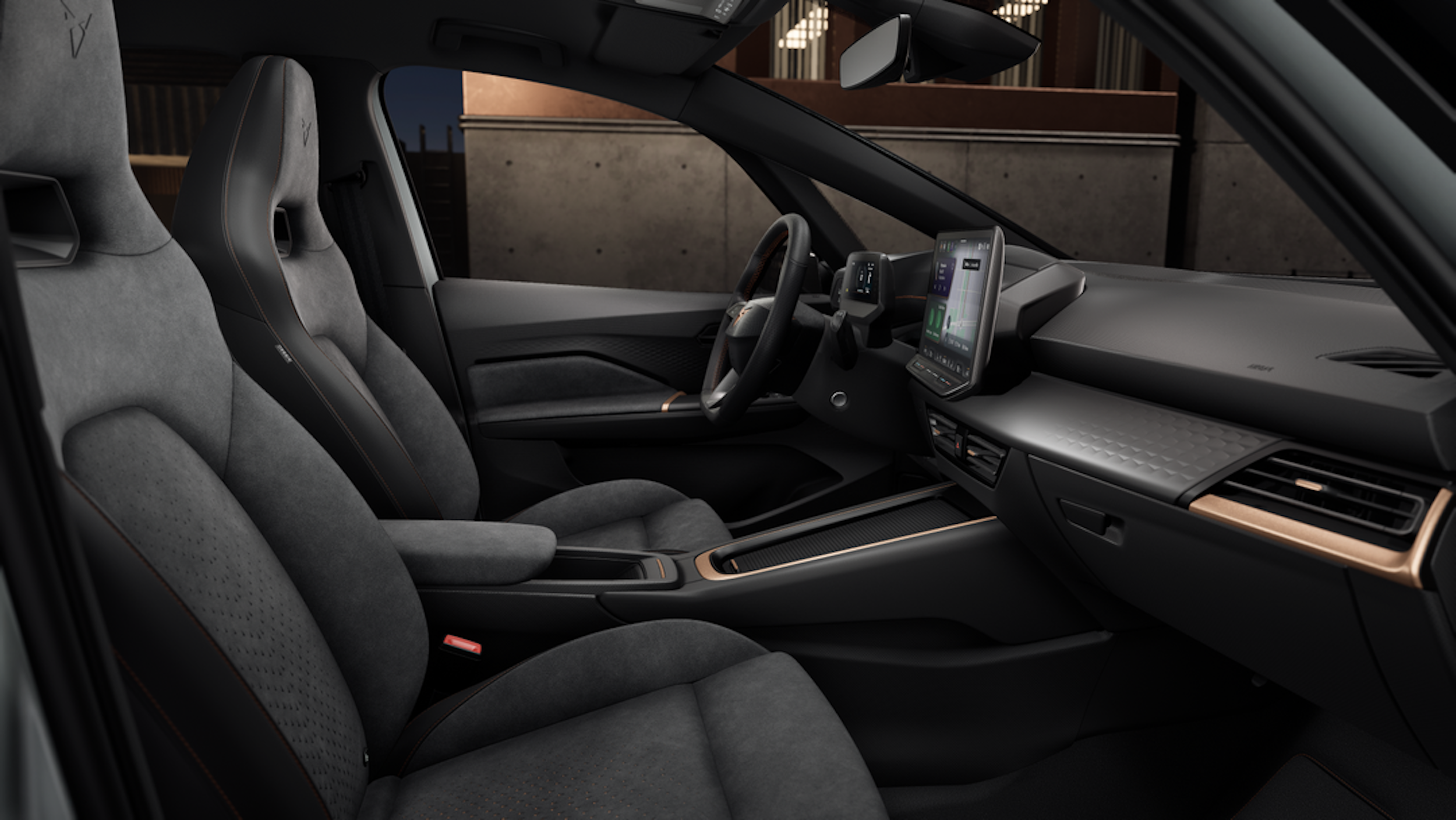 Glacial white CUPRA Born 2026 kuva 8.