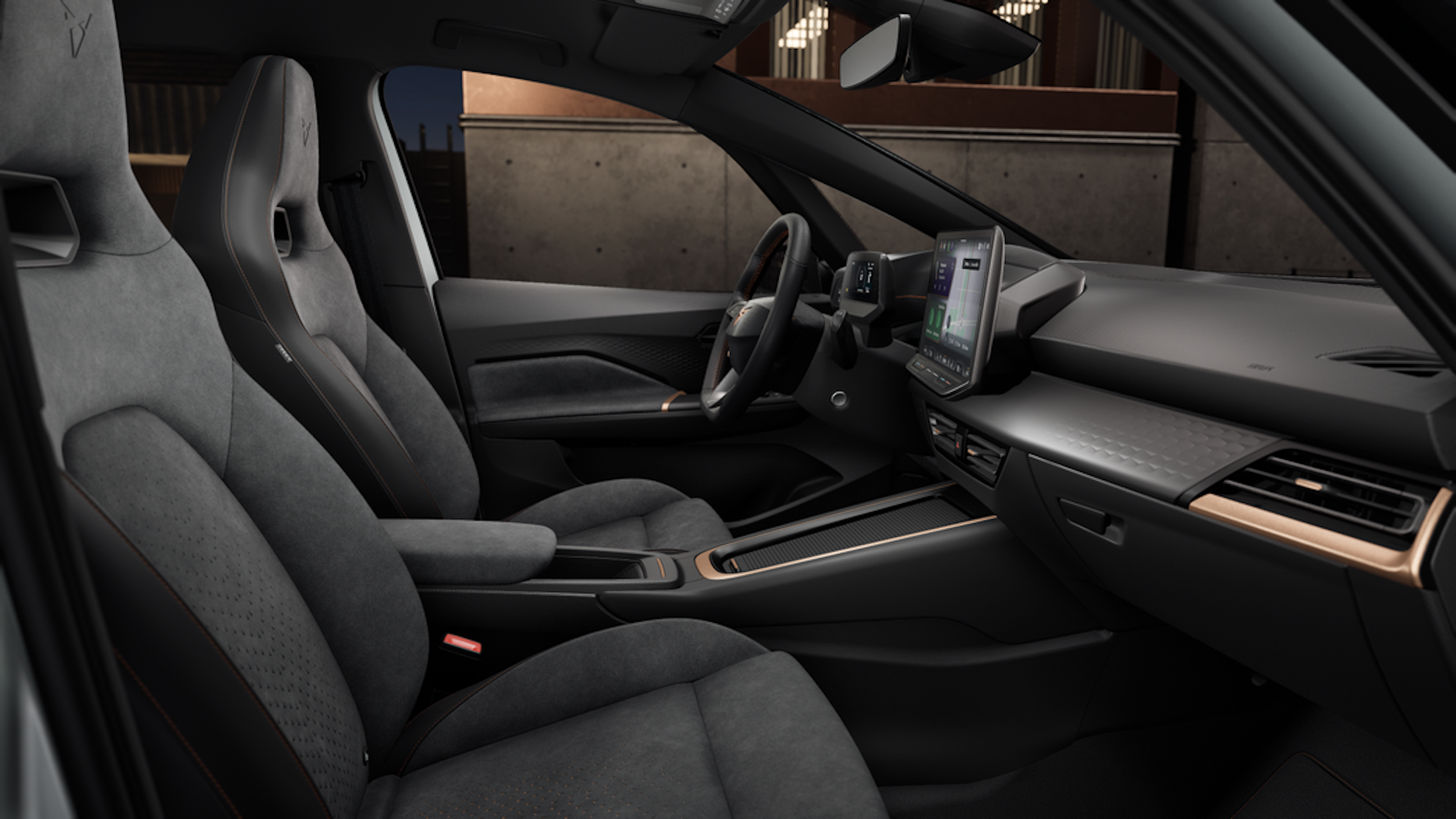 Glacial white CUPRA Born 2026 kuva 8.