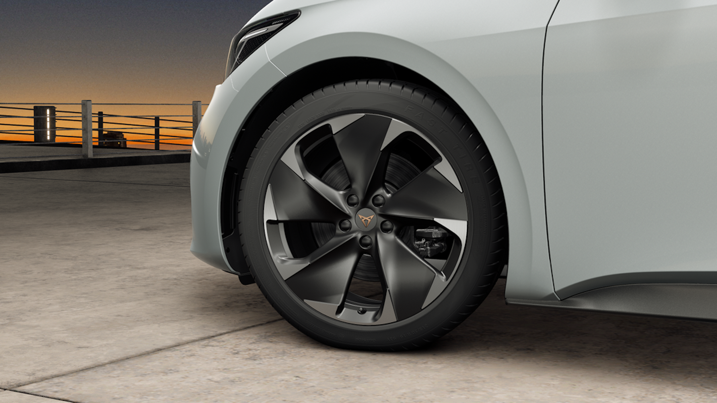 Glacial white CUPRA Born 2026 kuva 6.