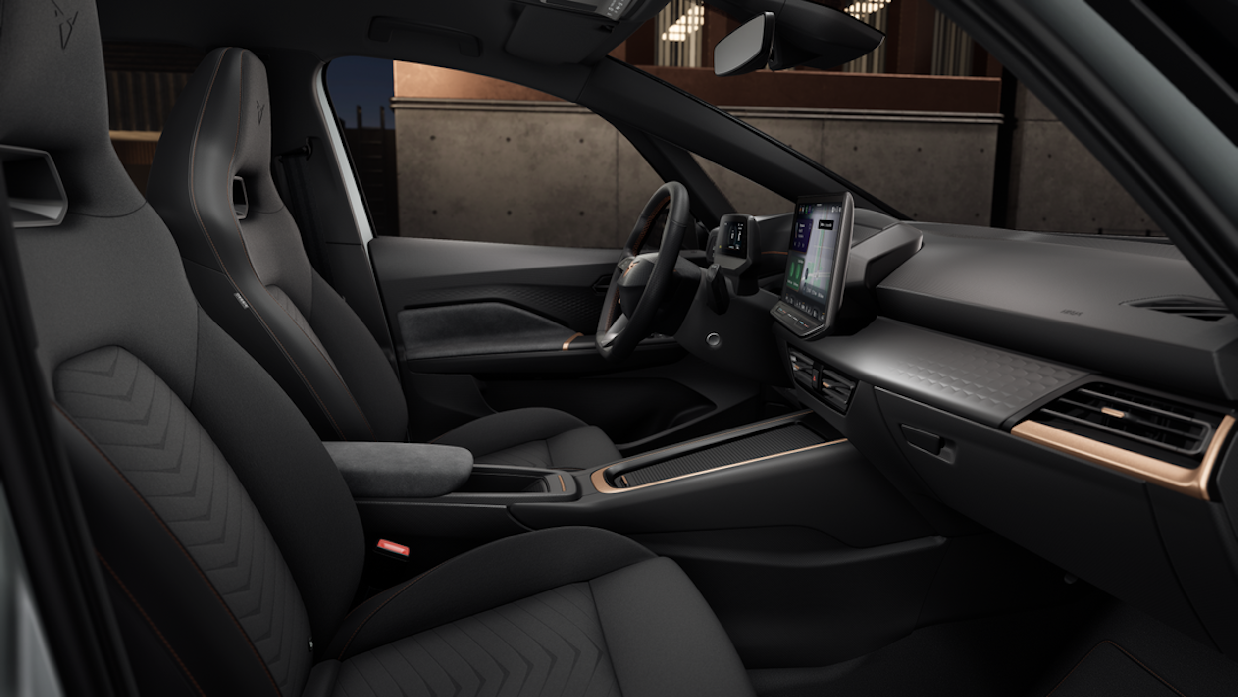 Glacial white CUPRA Born 2026 kuva 8.