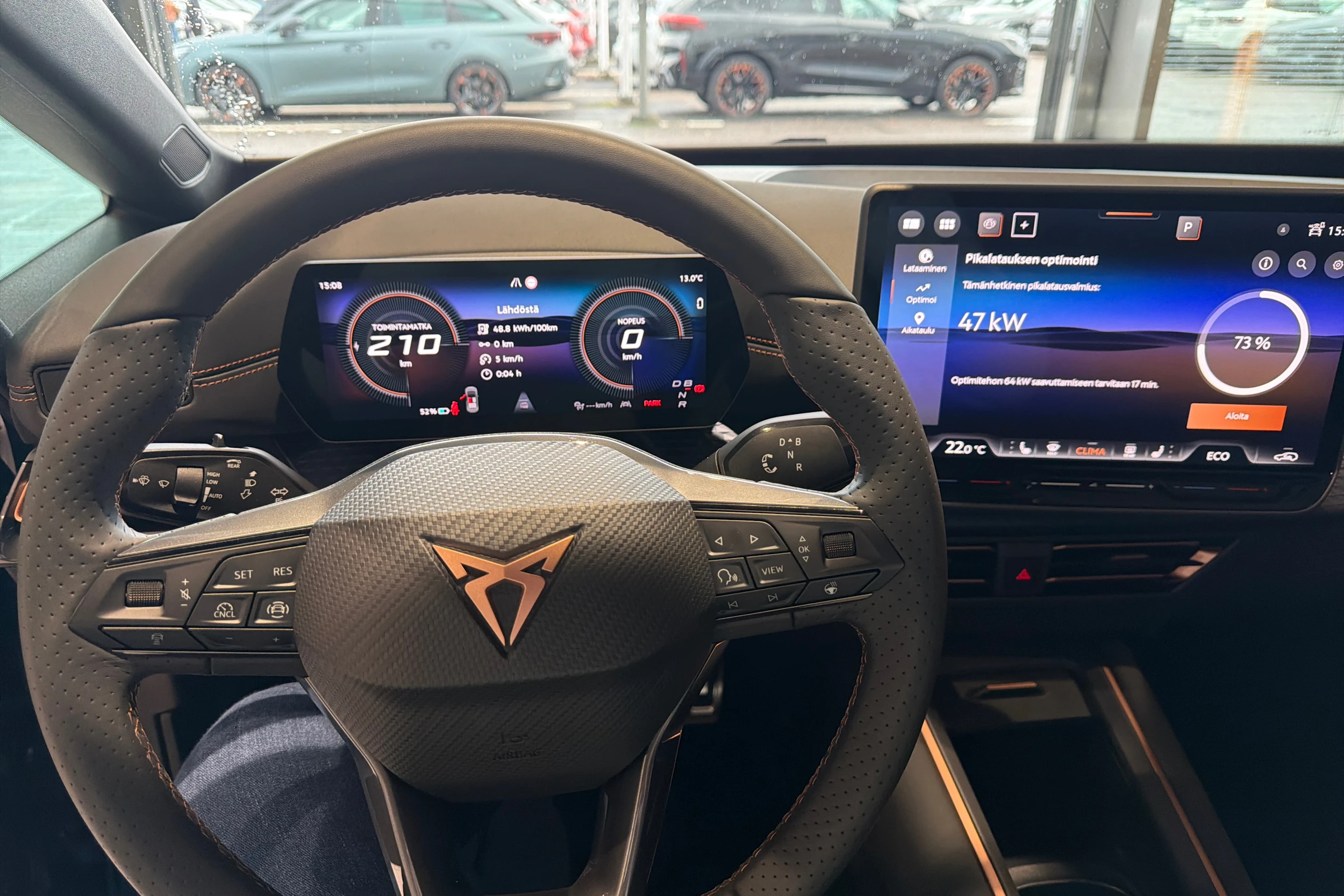 sininen CUPRA Born 2026 kuva 13.