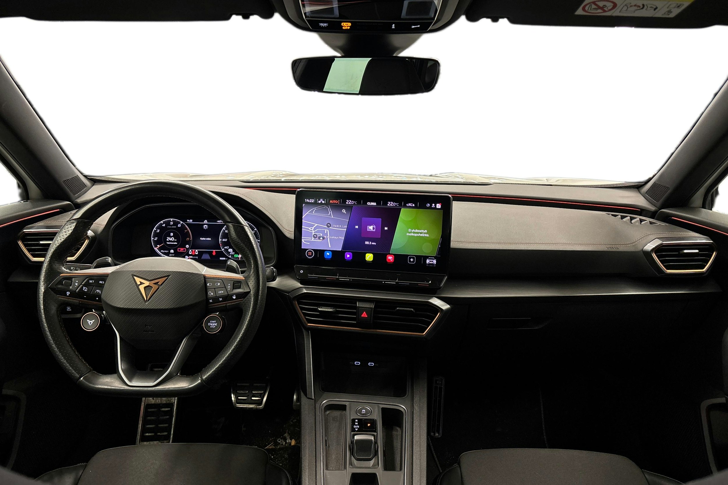 Valkoinen CUPRA Formentor 2021 kuva 9.