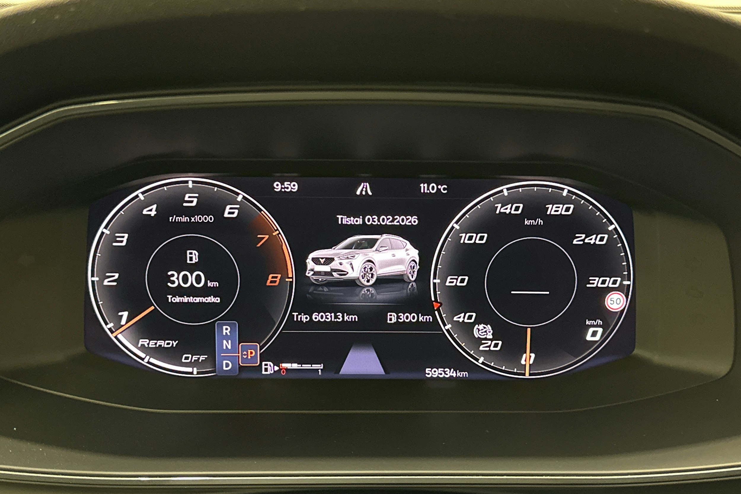 sininen CUPRA Formentor 2022 kuva 19.