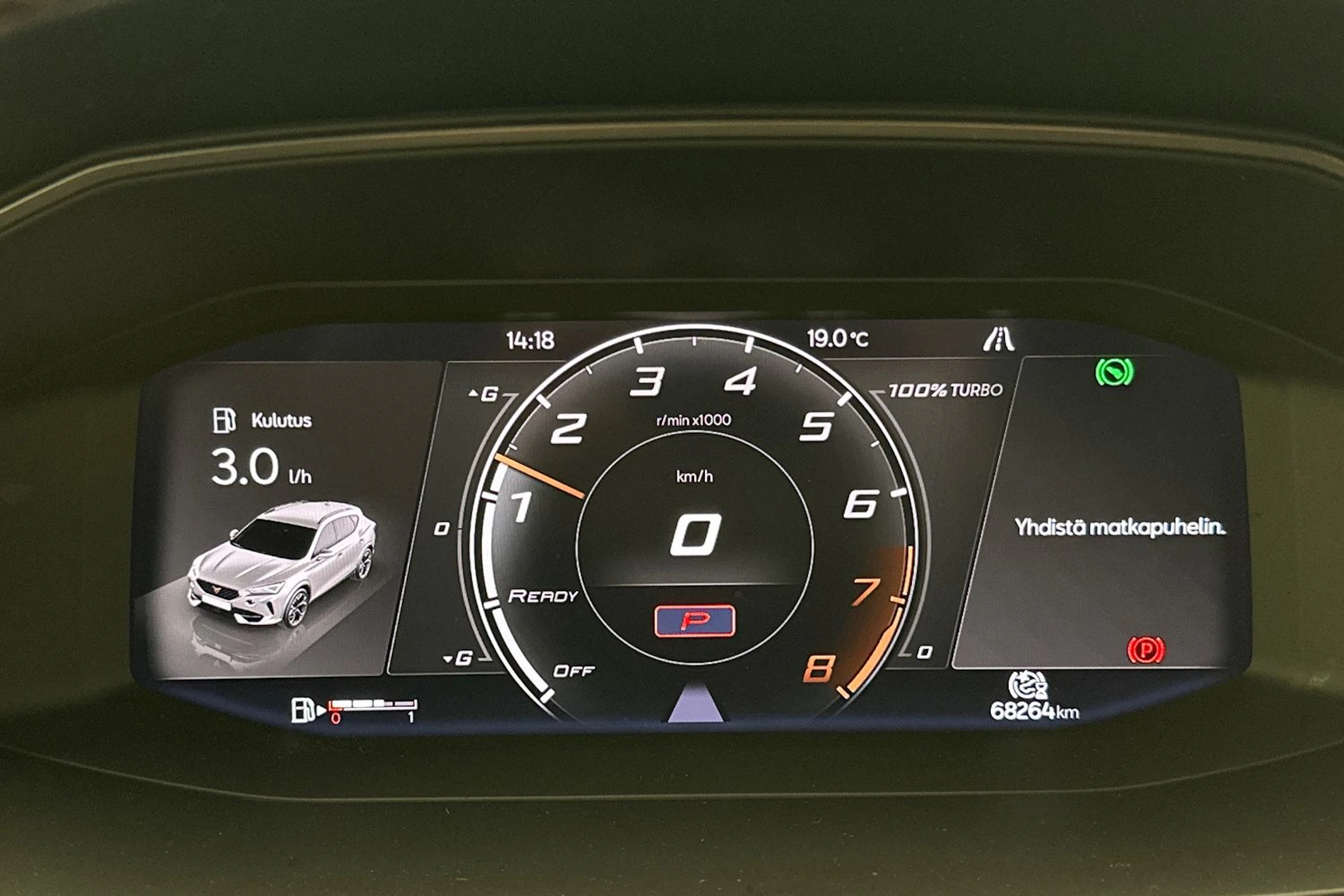 sininen CUPRA Formentor 2022 kuva 14.