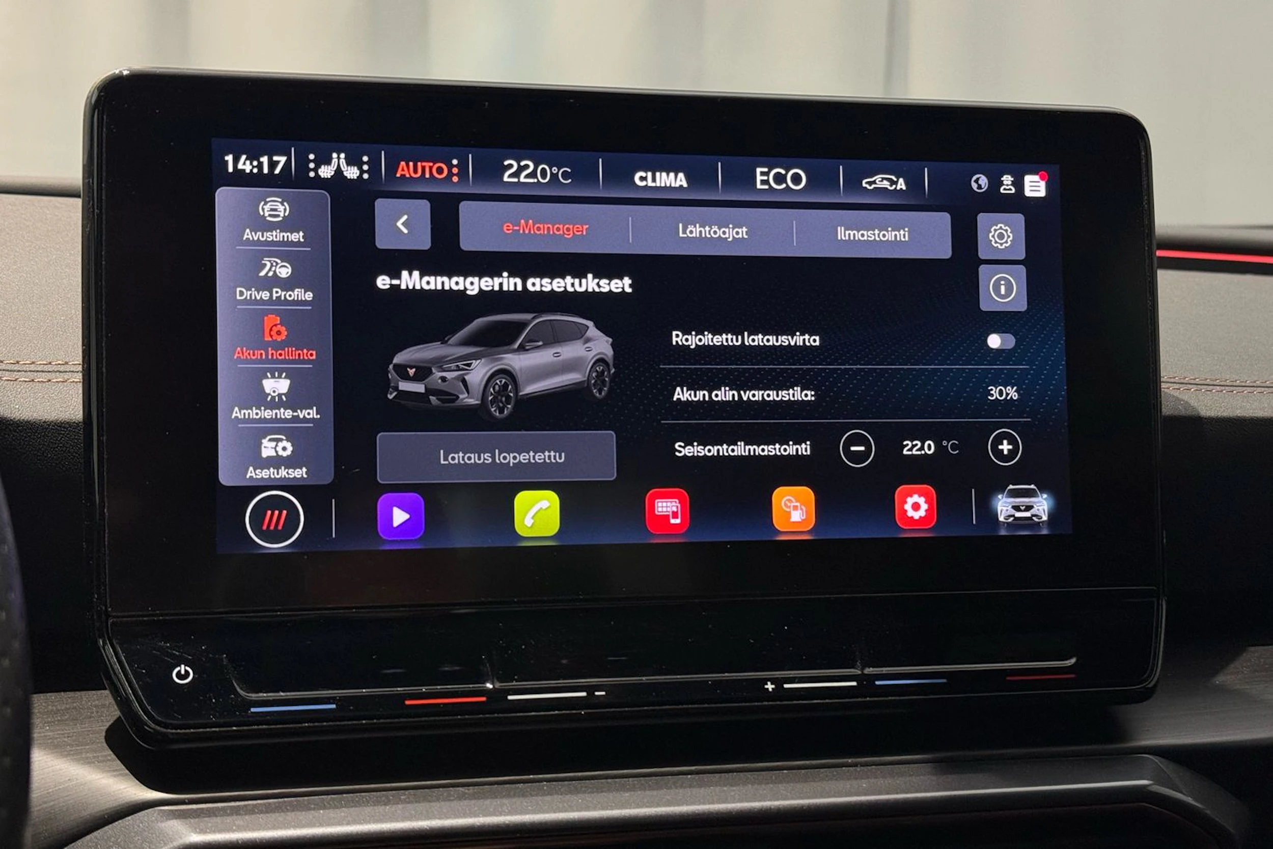 musta CUPRA Formentor 2023 kuva 28.
