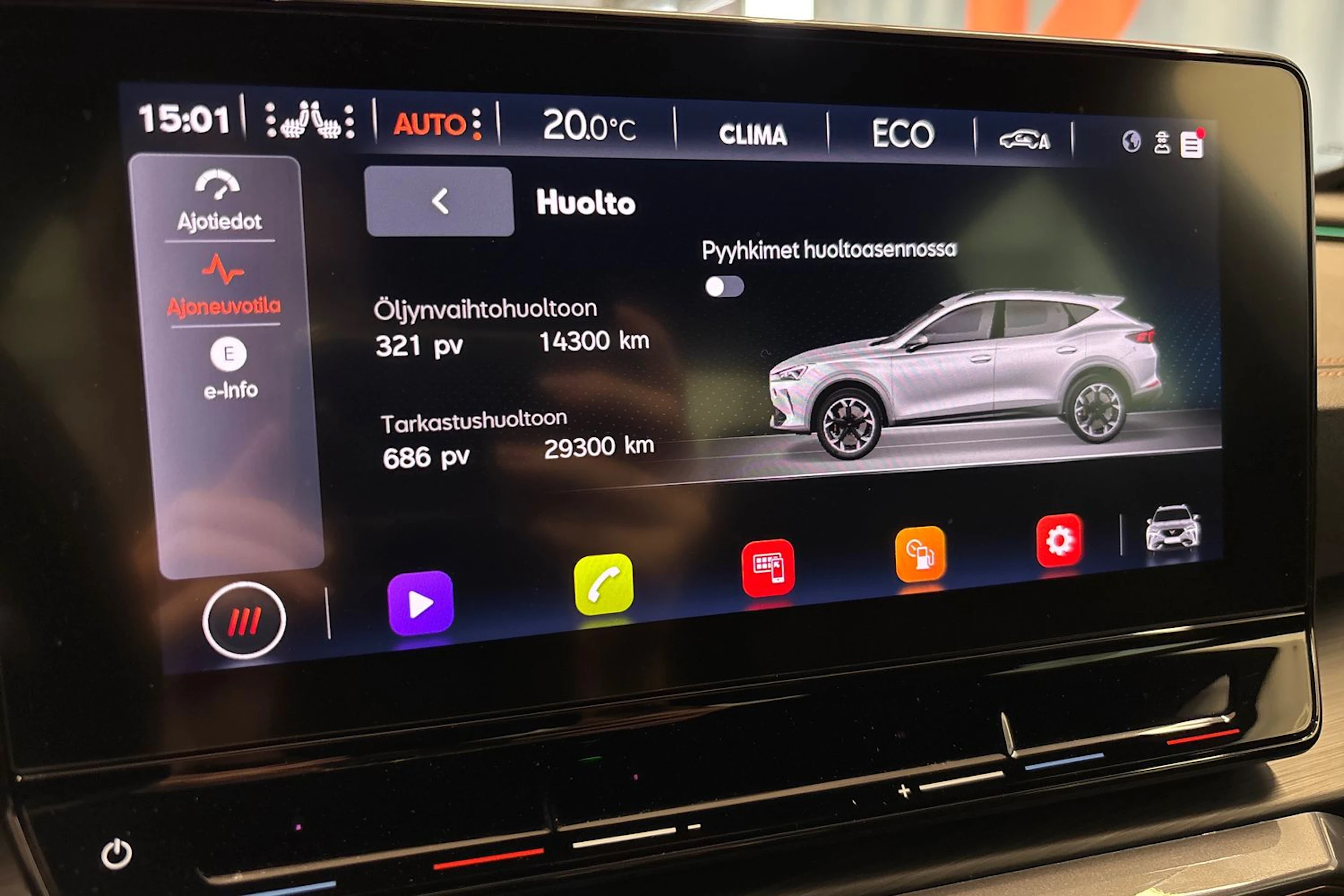 Punainen CUPRA Formentor 2023 kuva 36.