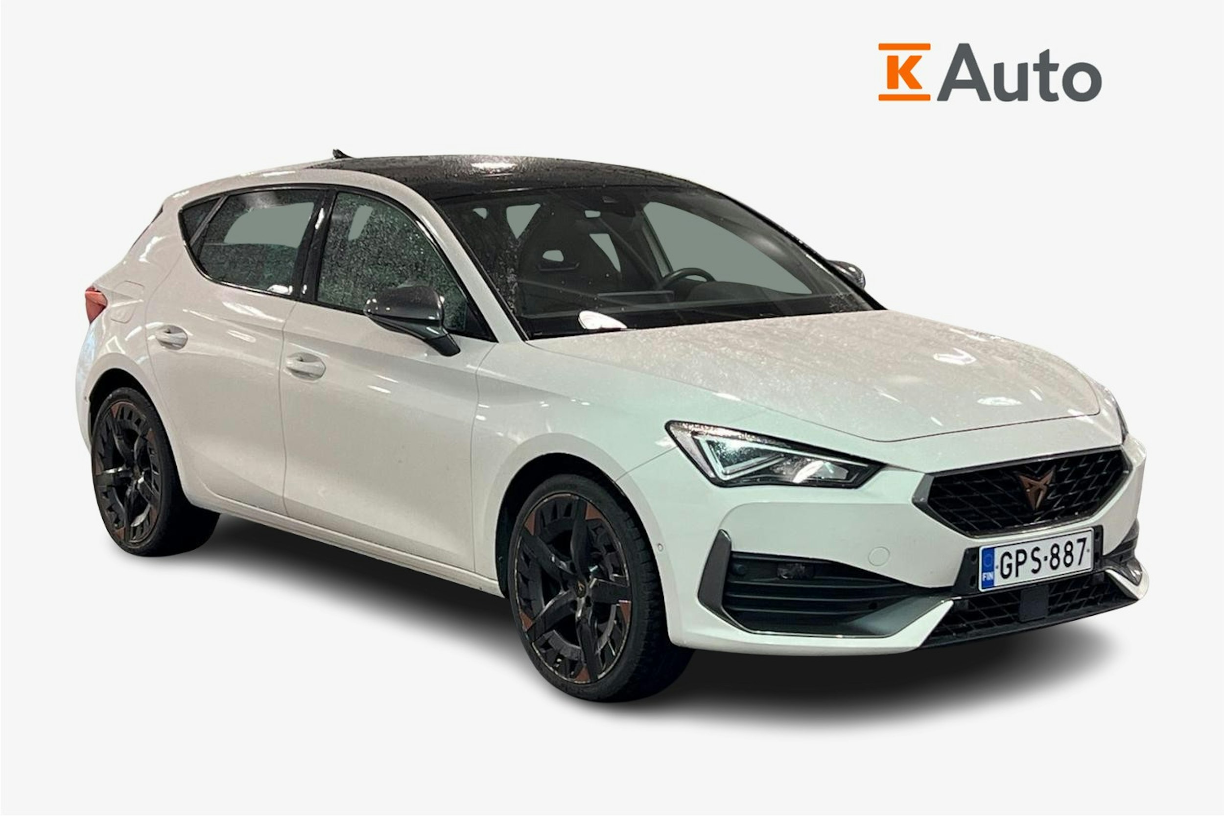 valkoinen CUPRA Leon 2021 kuva 1.