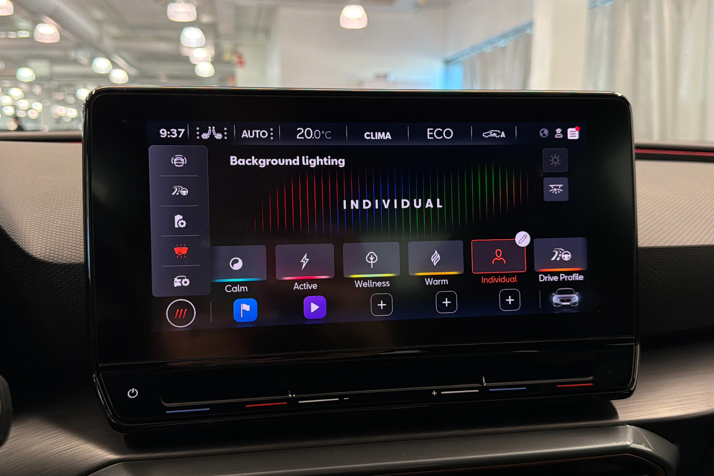 sininen CUPRA Leon 2022 kuva 27.