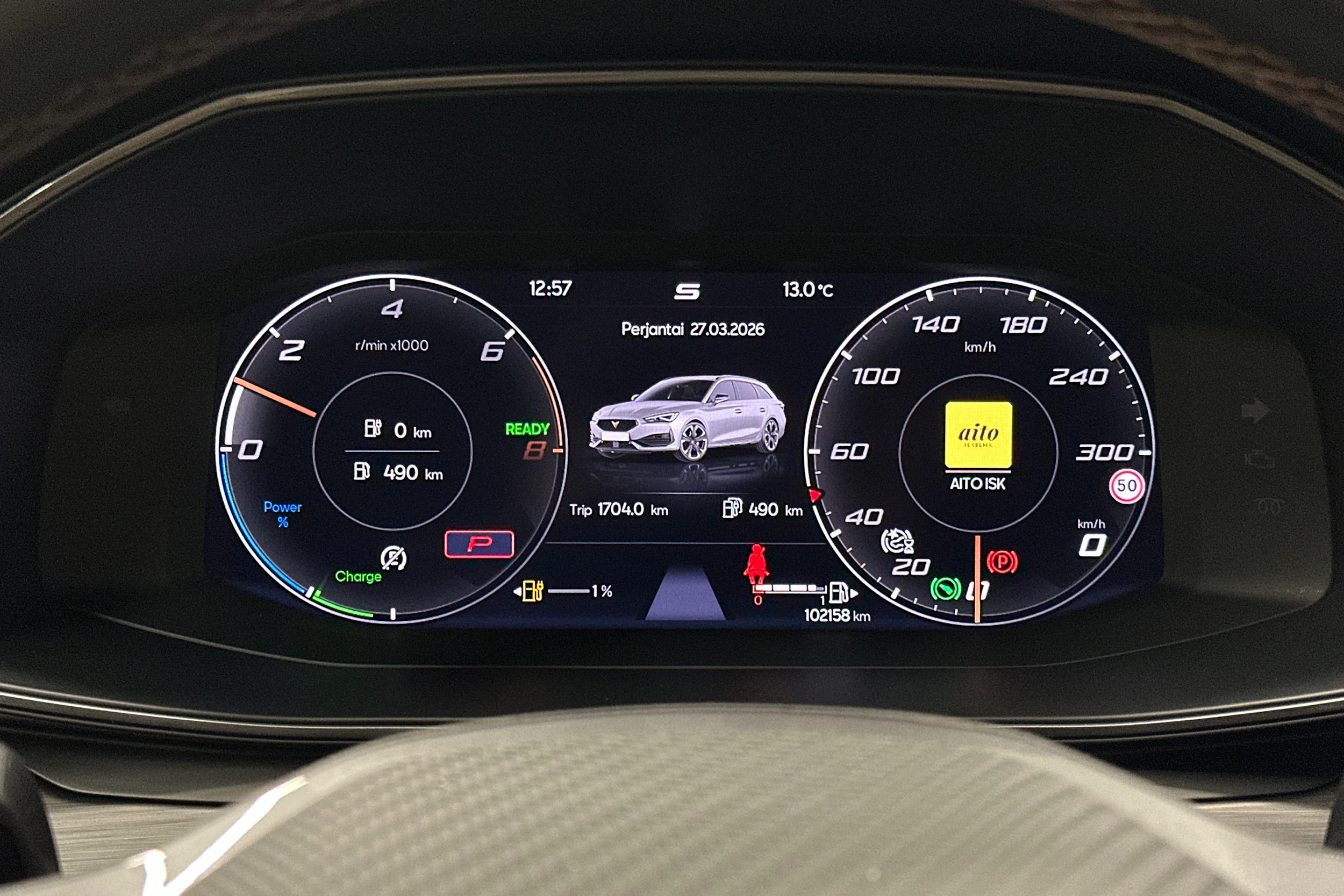 harmaa CUPRA Leon Sportstourer 2021 kuva 15.