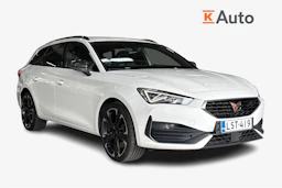 valkoinen CUPRA Leon Sportstourer 2021 kuva 1.