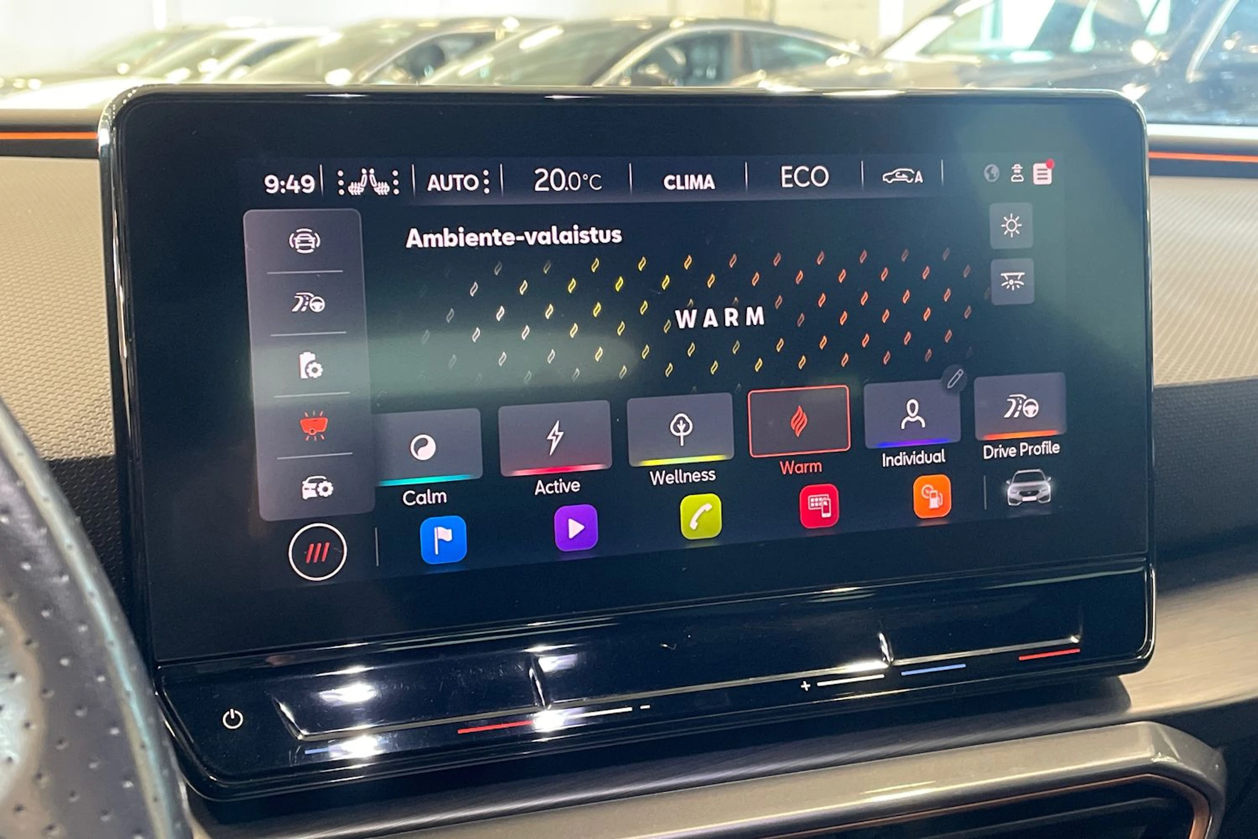 musta CUPRA Leon Sportstourer 2021 kuva 23.