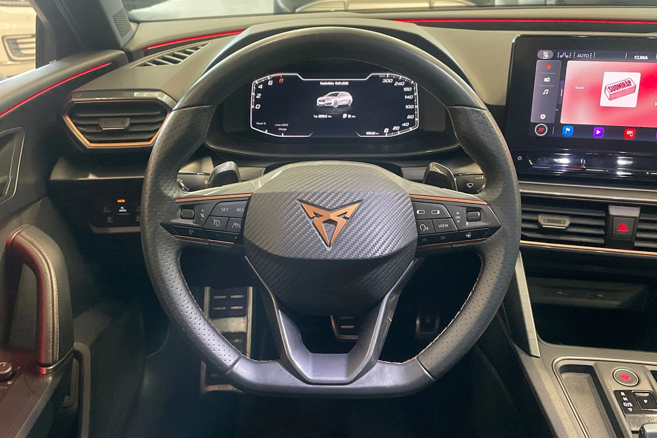 musta CUPRA Leon Sportstourer 2021 kuva 15.