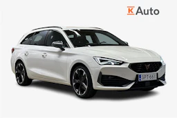 valkoinen CUPRA Leon Sportstourer 2024 kuva 1.