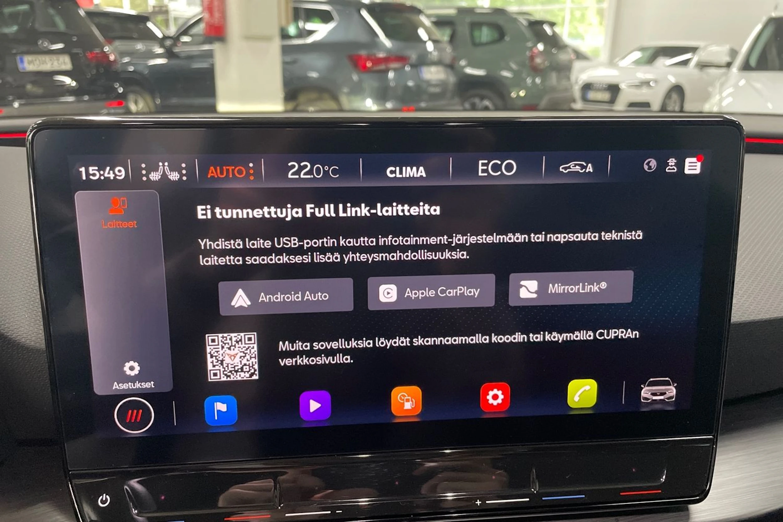 Punainen CUPRA Leon Sportstourer 2023 kuva 18.