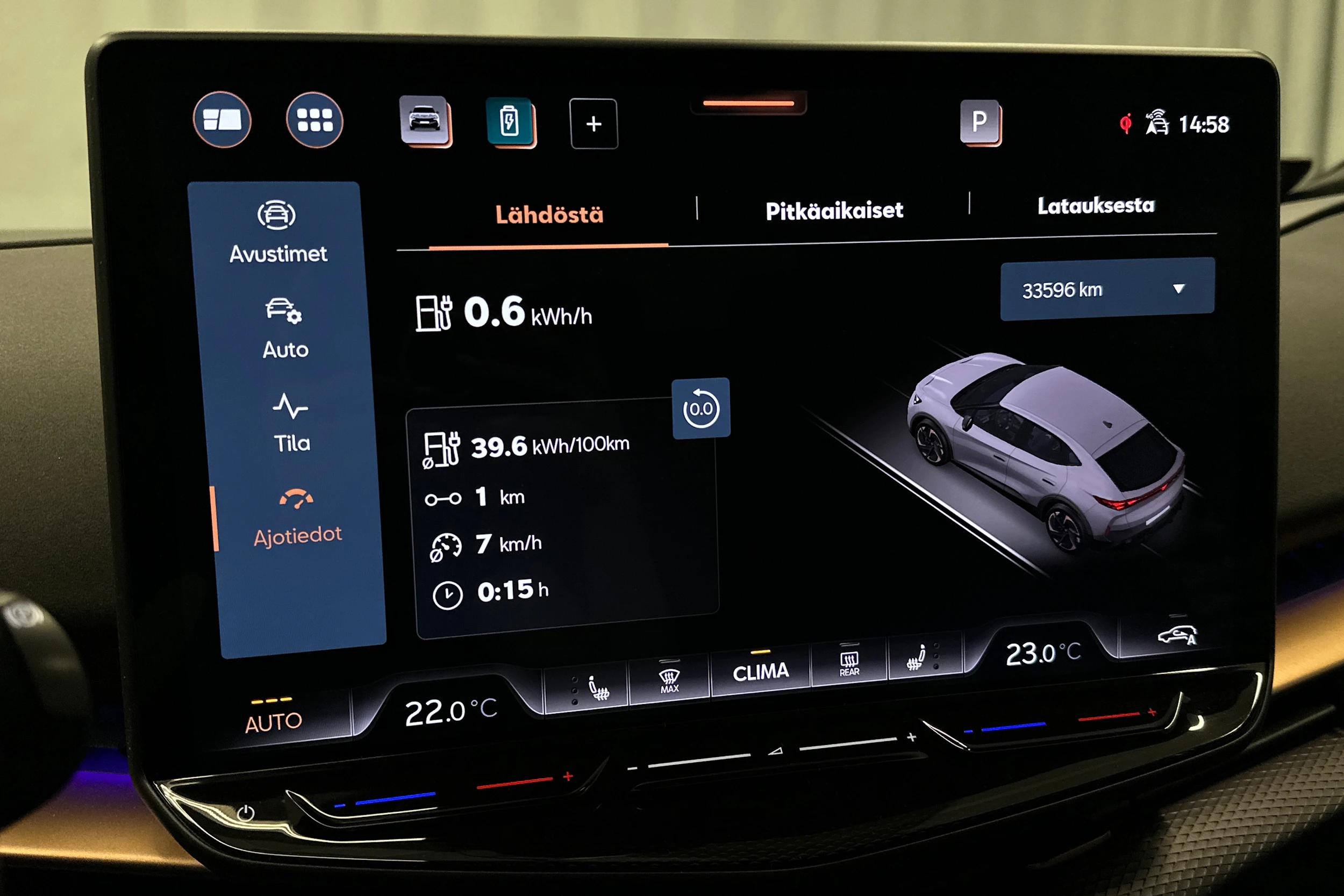harmaa CUPRA Tavascan 2024 kuva 26.