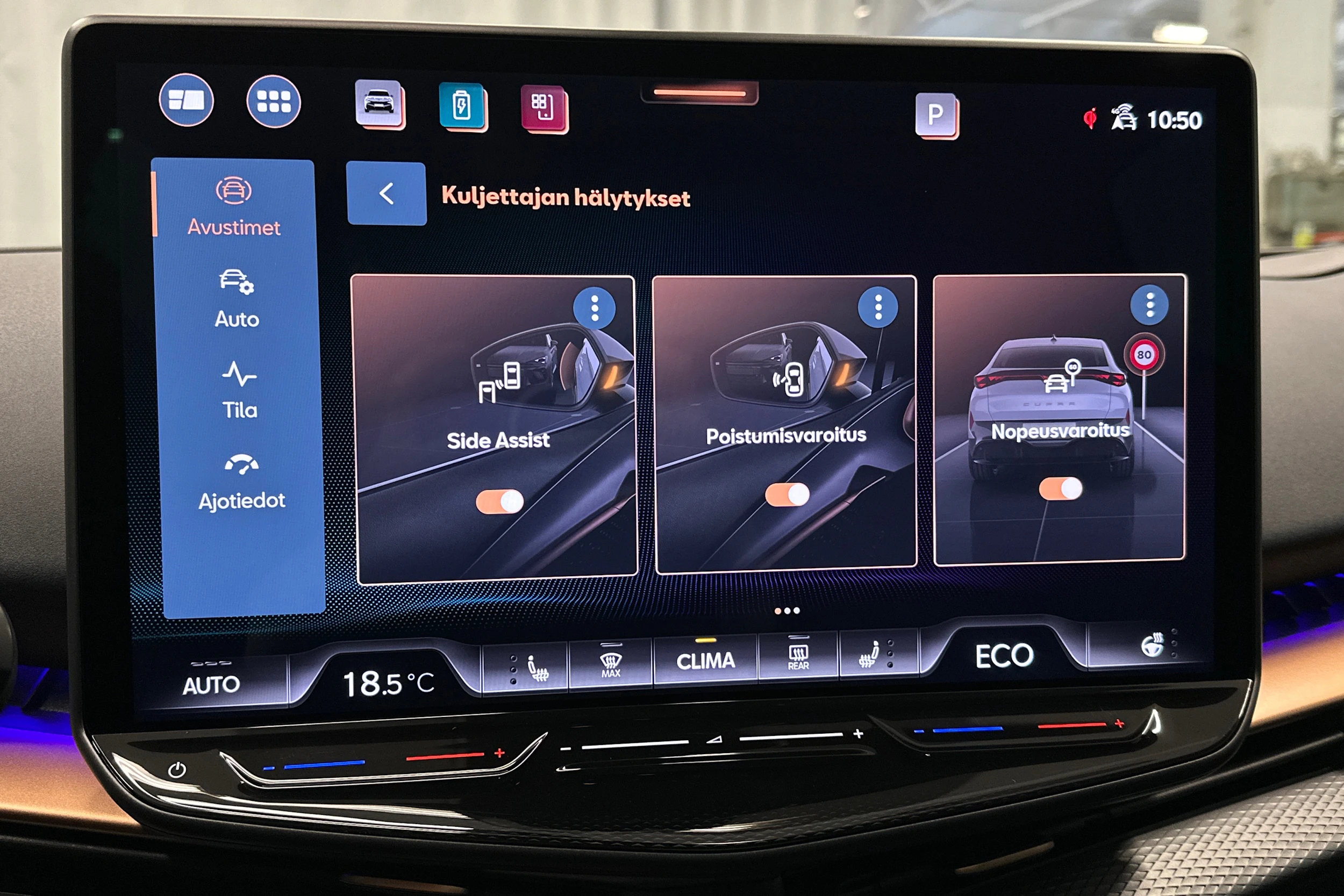 harmaa CUPRA Tavascan 2024 kuva 34.